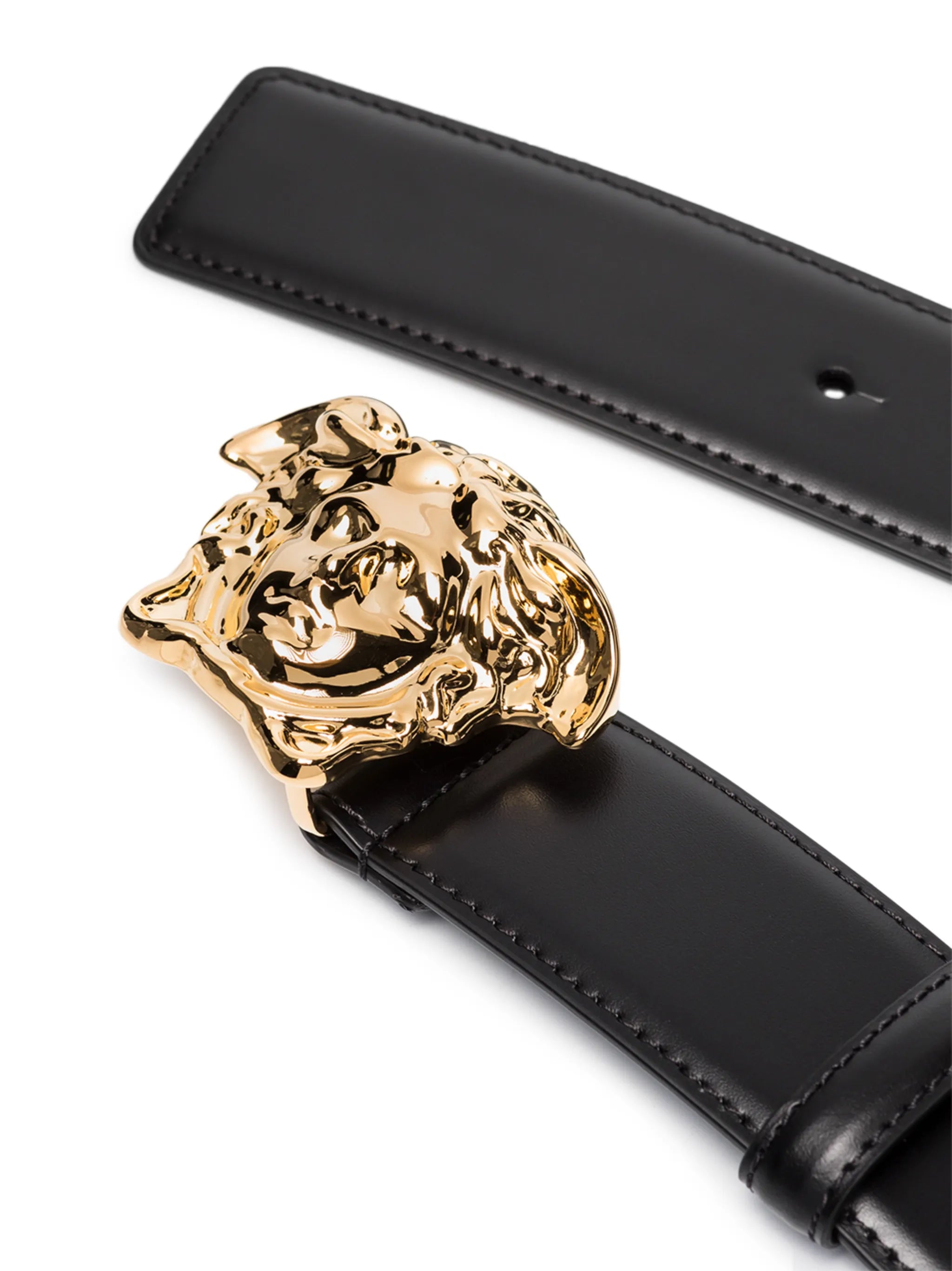 La Medusa leather belt