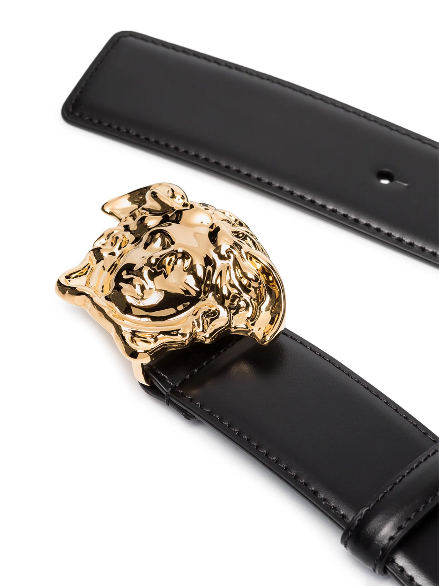 La Medusa leather belt