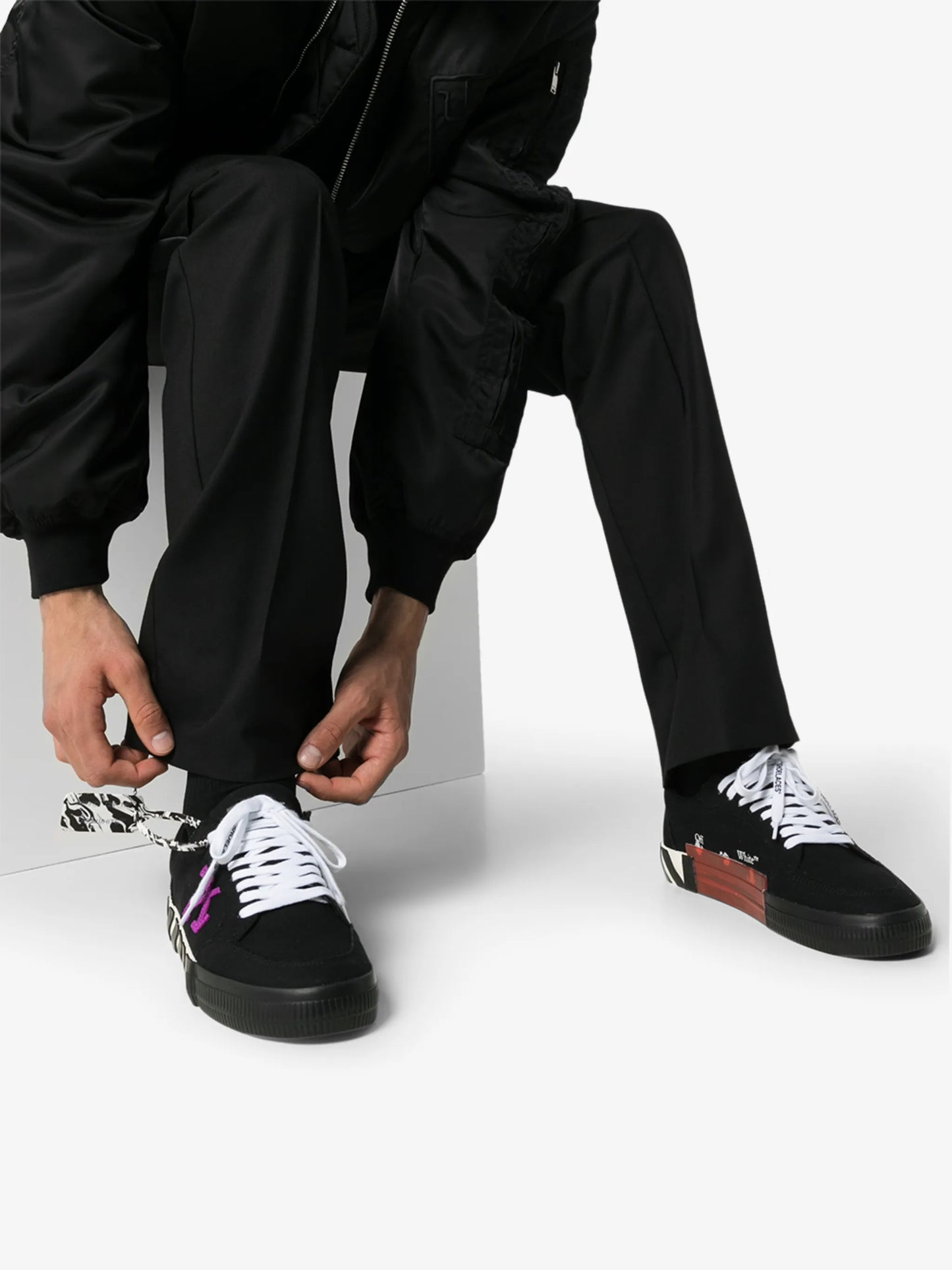 Vulcanized low-top sneakers