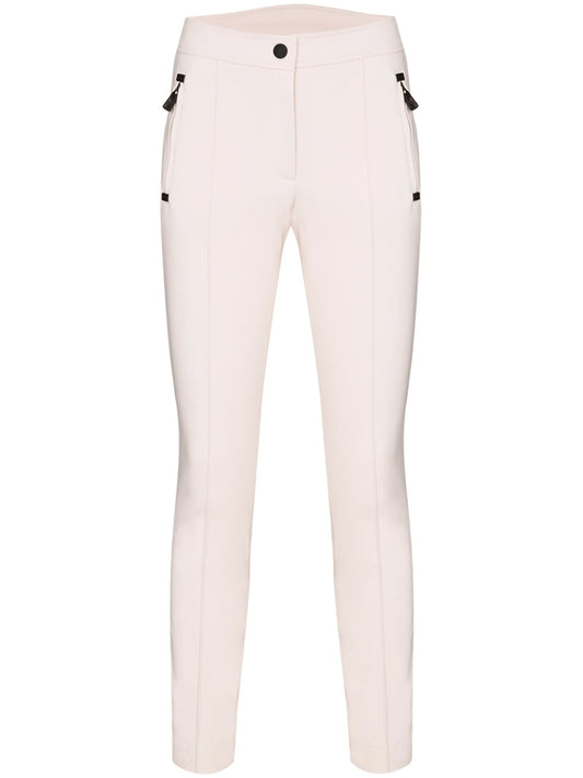 fitted ski trousers