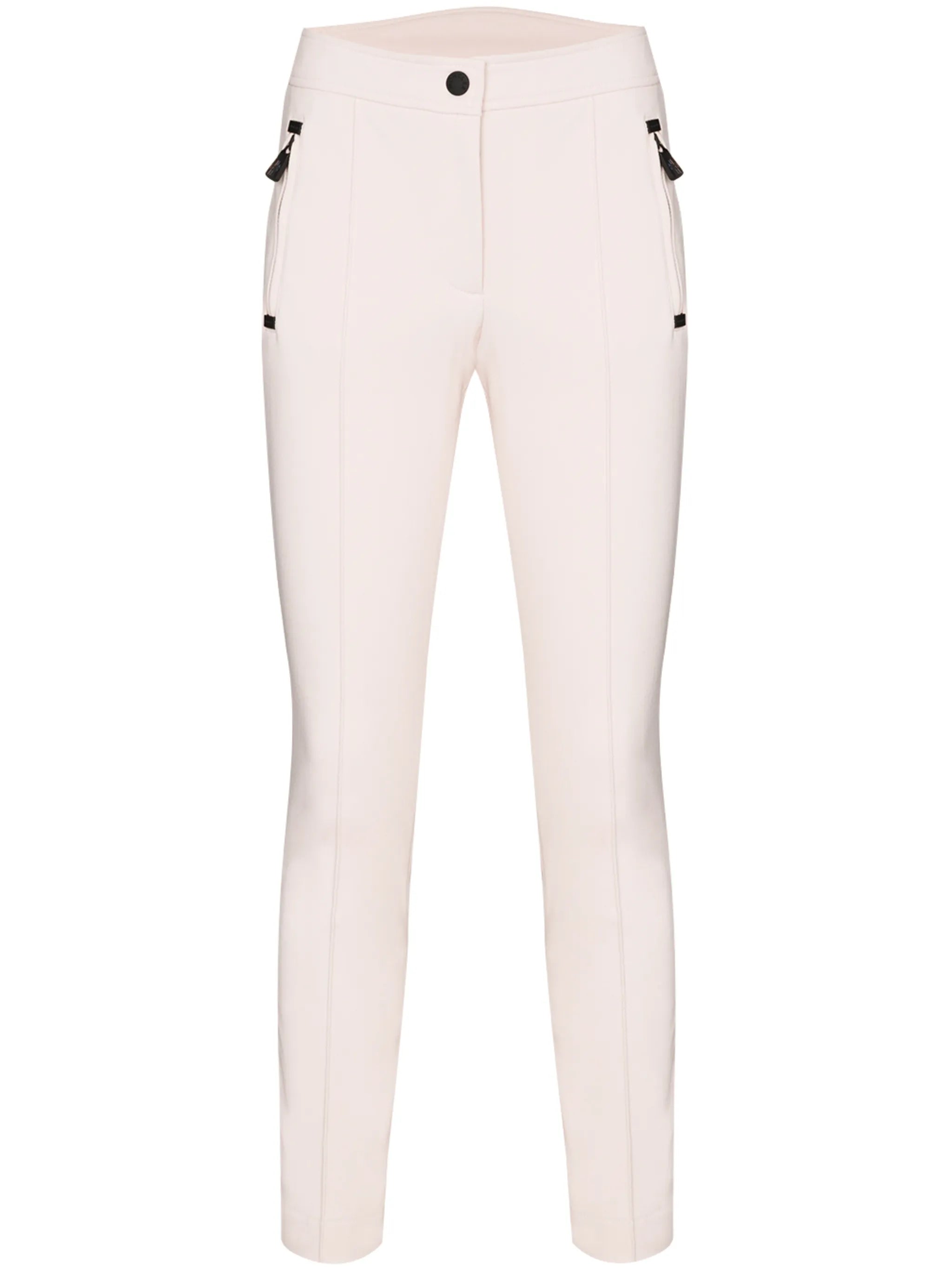 fitted ski trousers