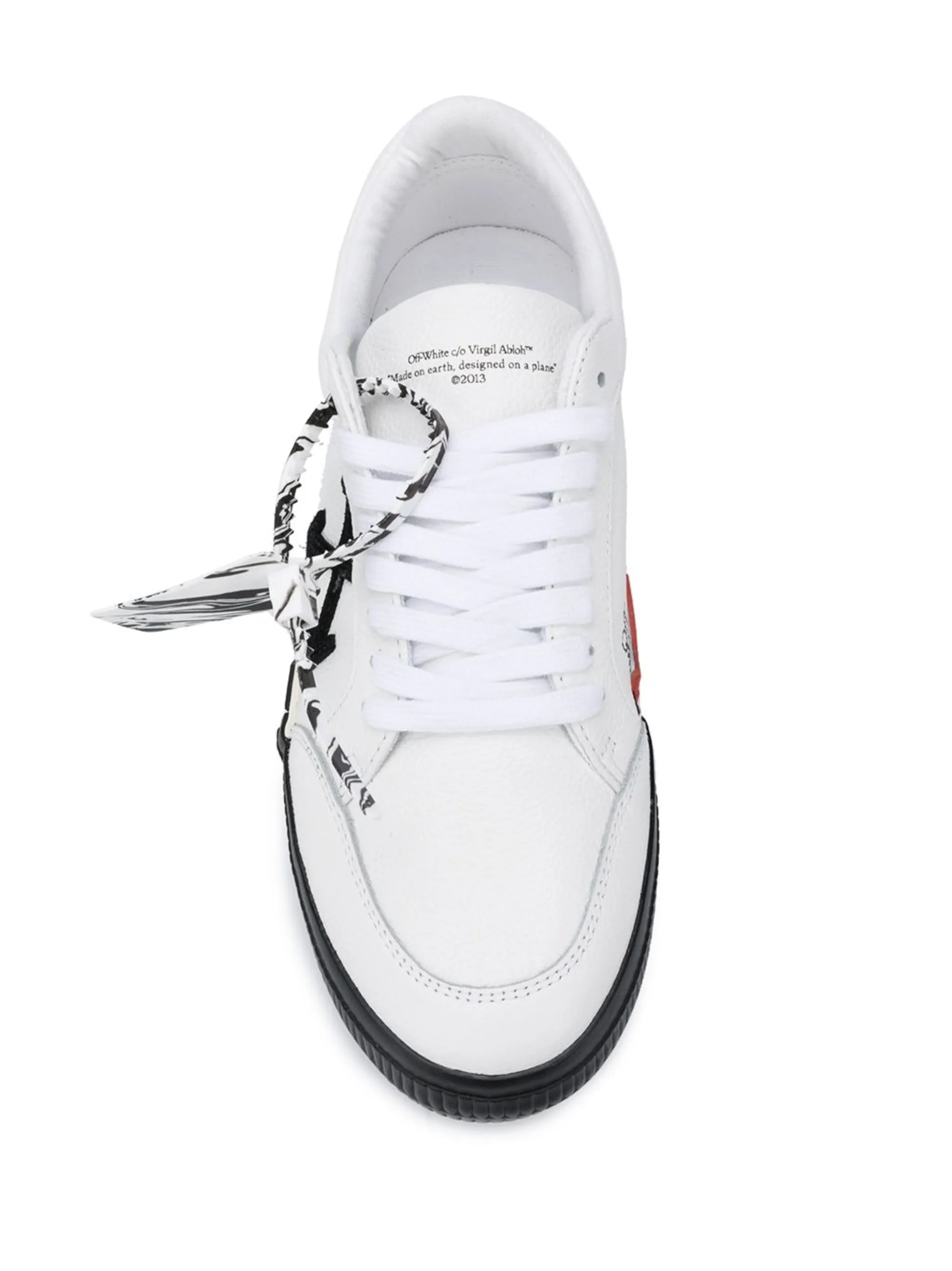 vulcanized lace-up sneakers