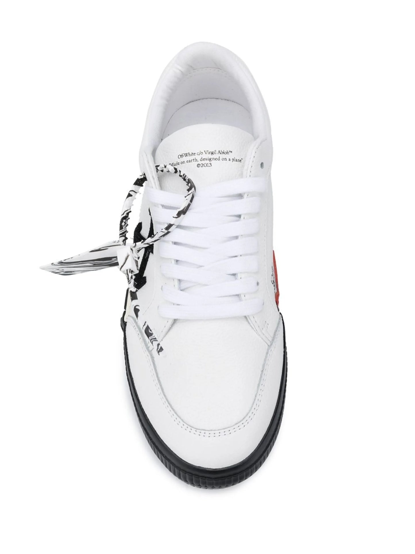 vulcanized lace-up sneakers