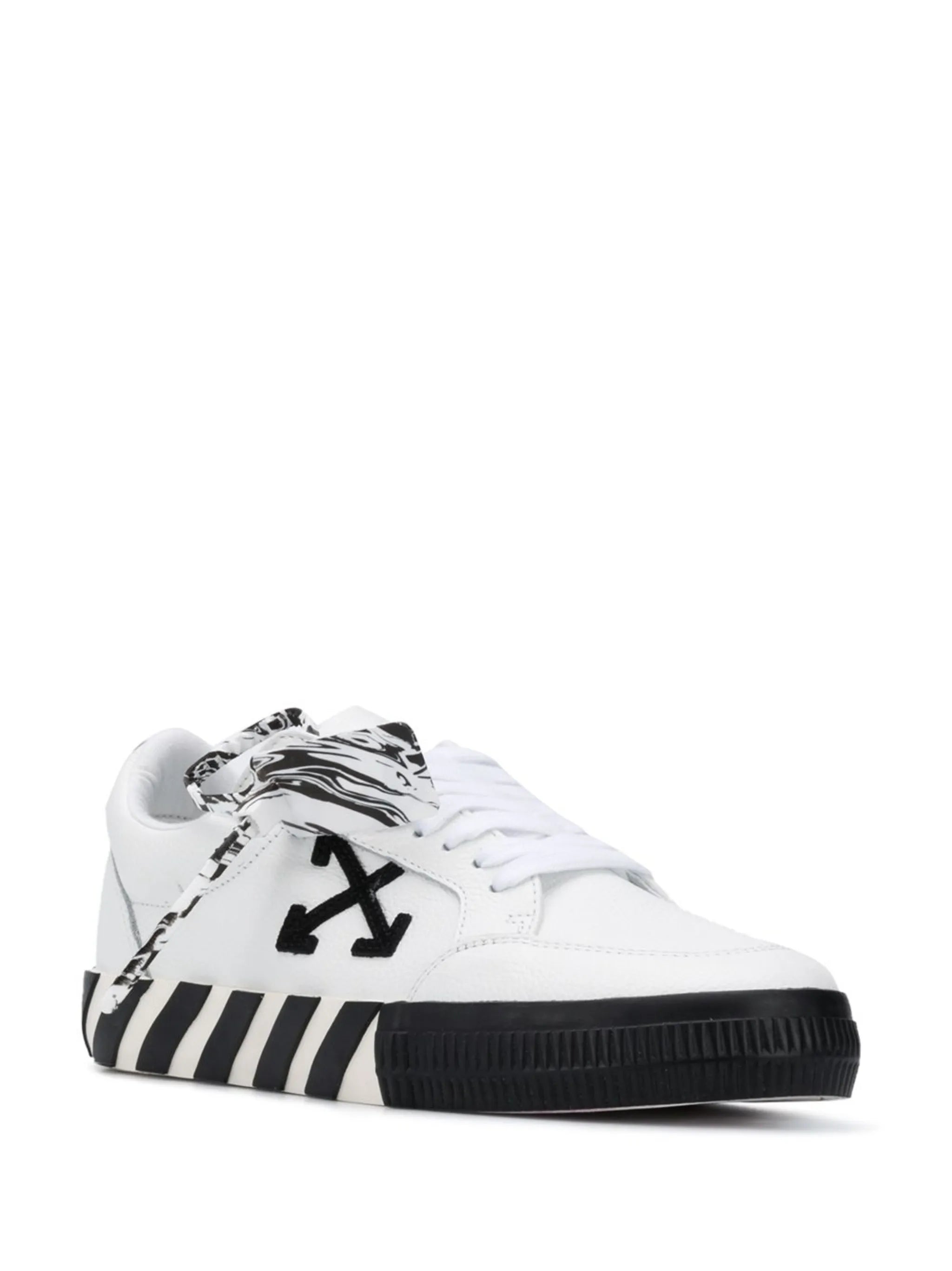 vulcanized lace-up sneakers