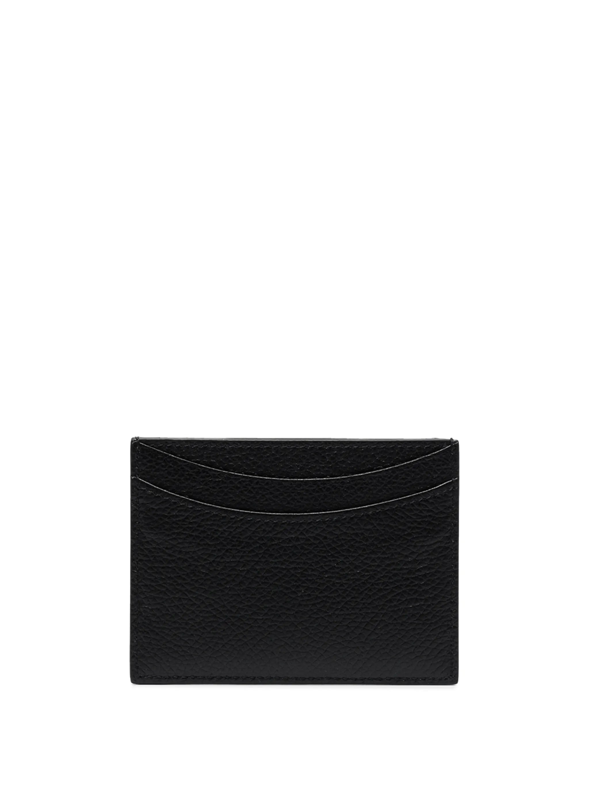 logo appliqué cardholder