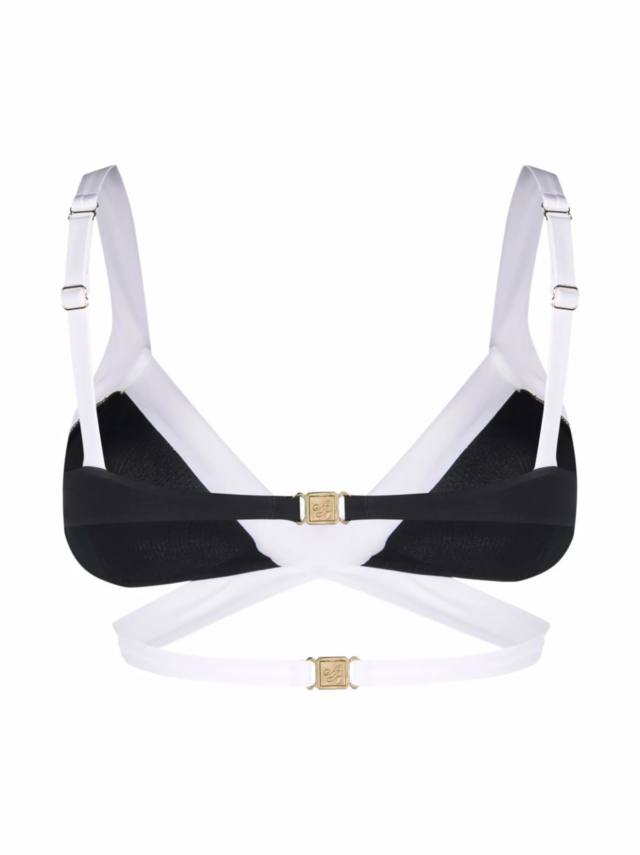 two-tone bikini top