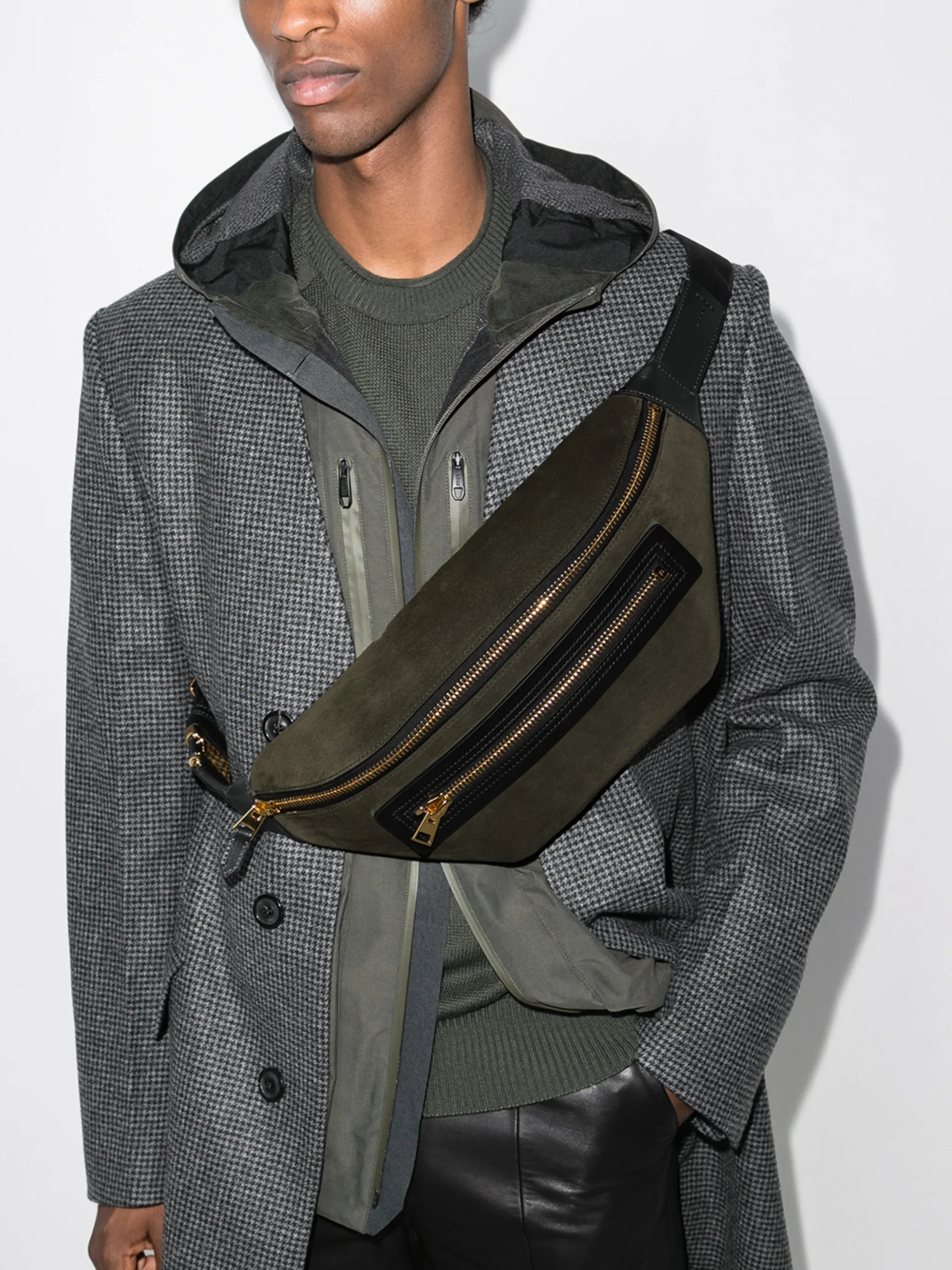 suede crossbody bag