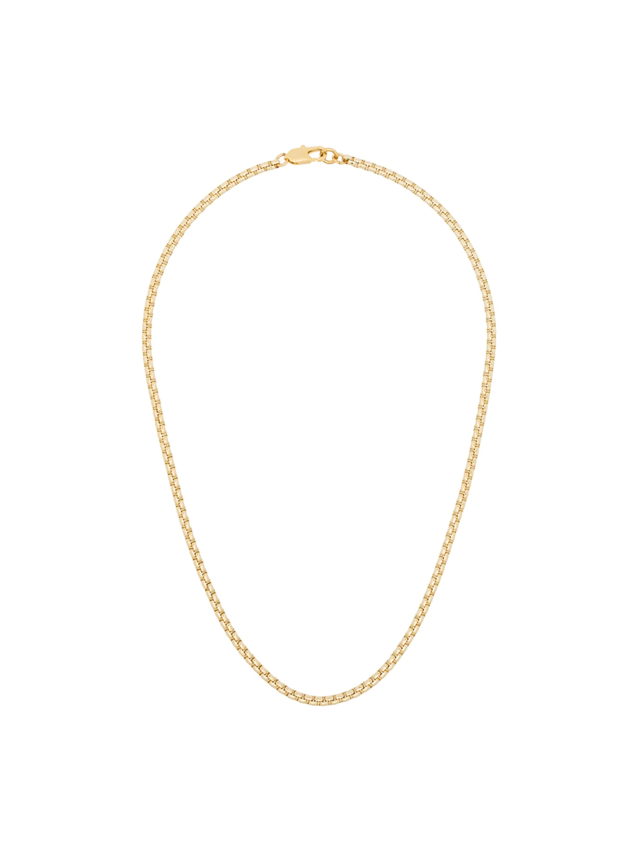 box chain necklace