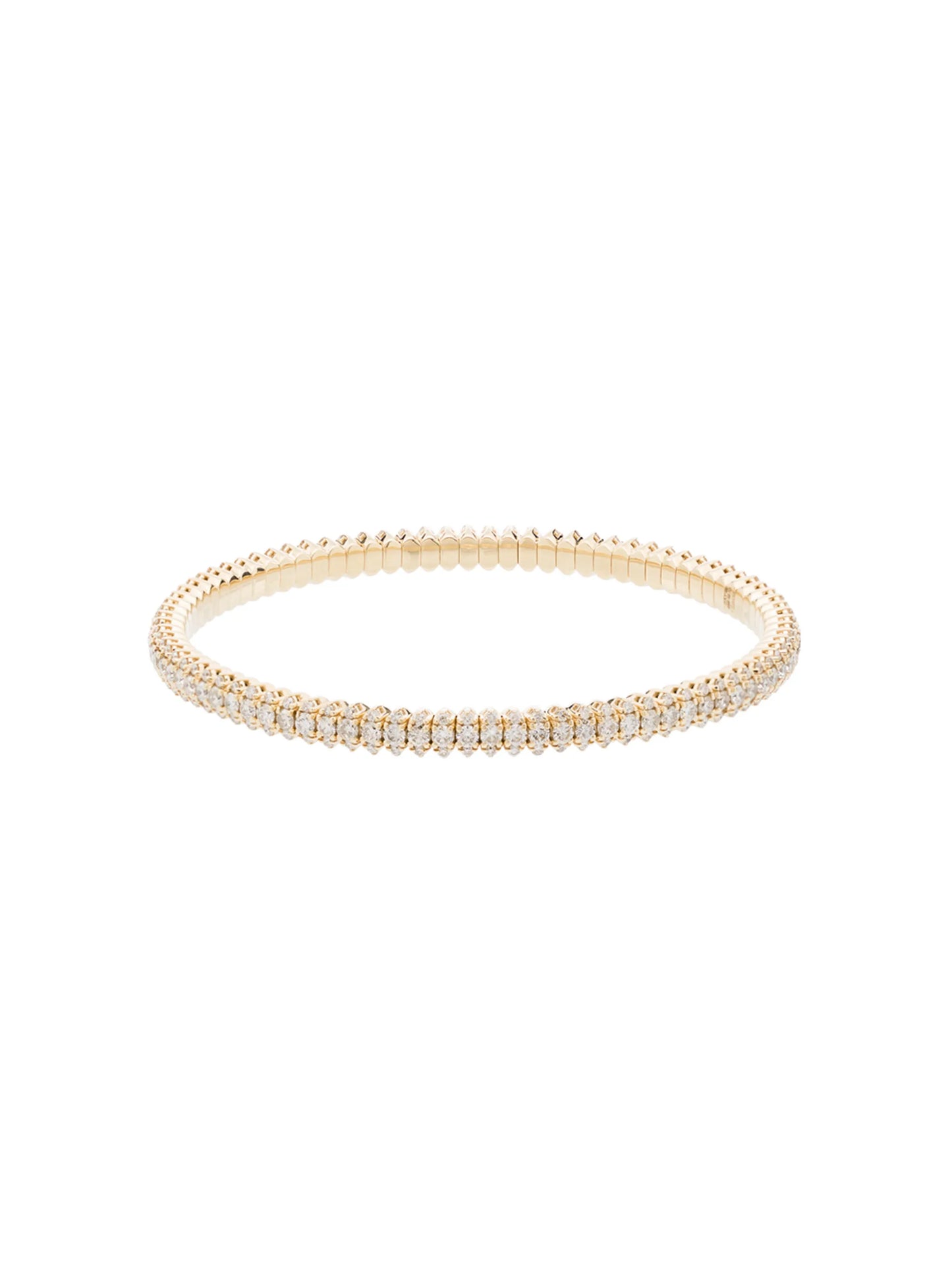 14kt yellow gold Lizzie stretch bracelet