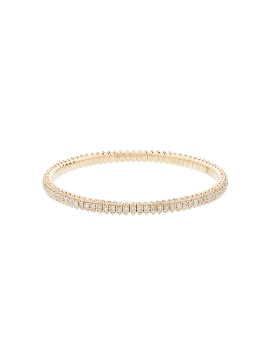 14kt yellow gold Lizzie stretch bracelet