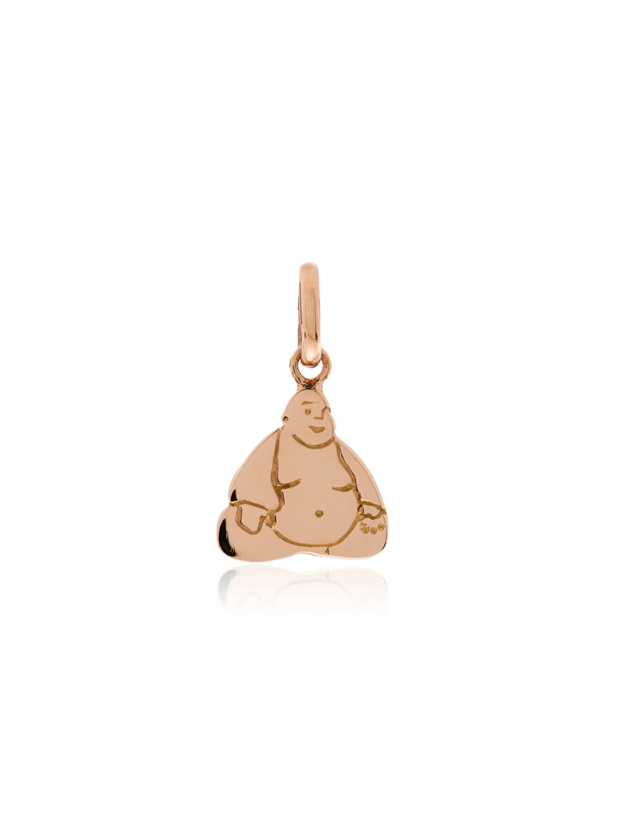 18kt rose gold Buddha charm