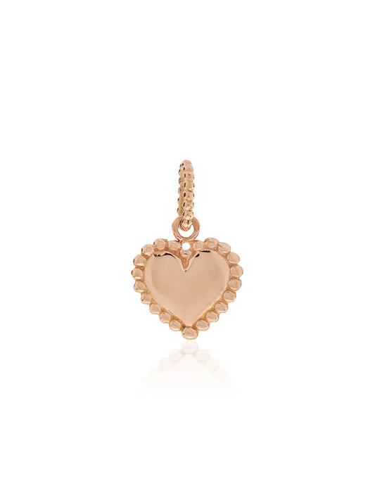 18kt rose gold Lucky Heart charm