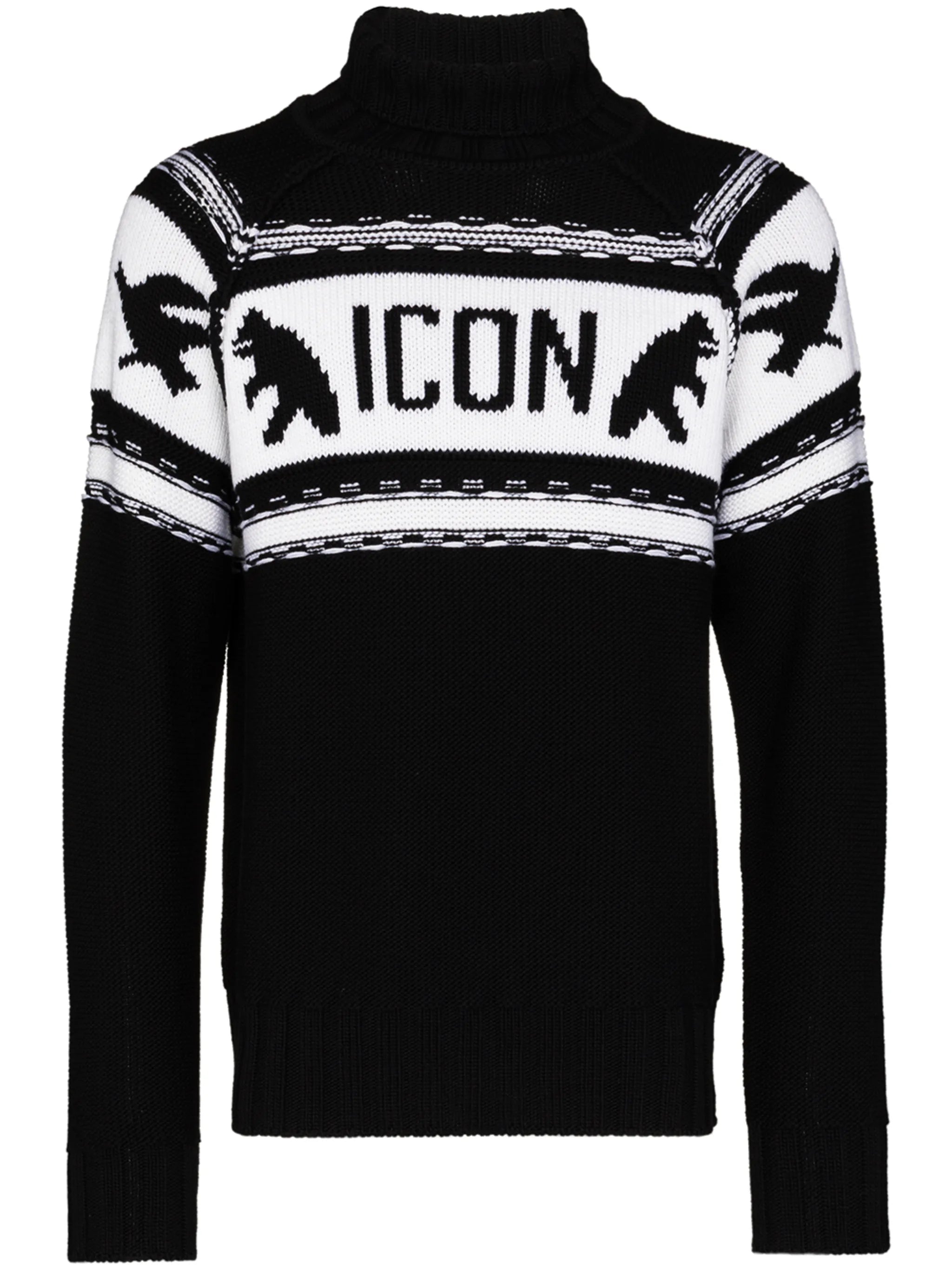 Icon roll neck jumper