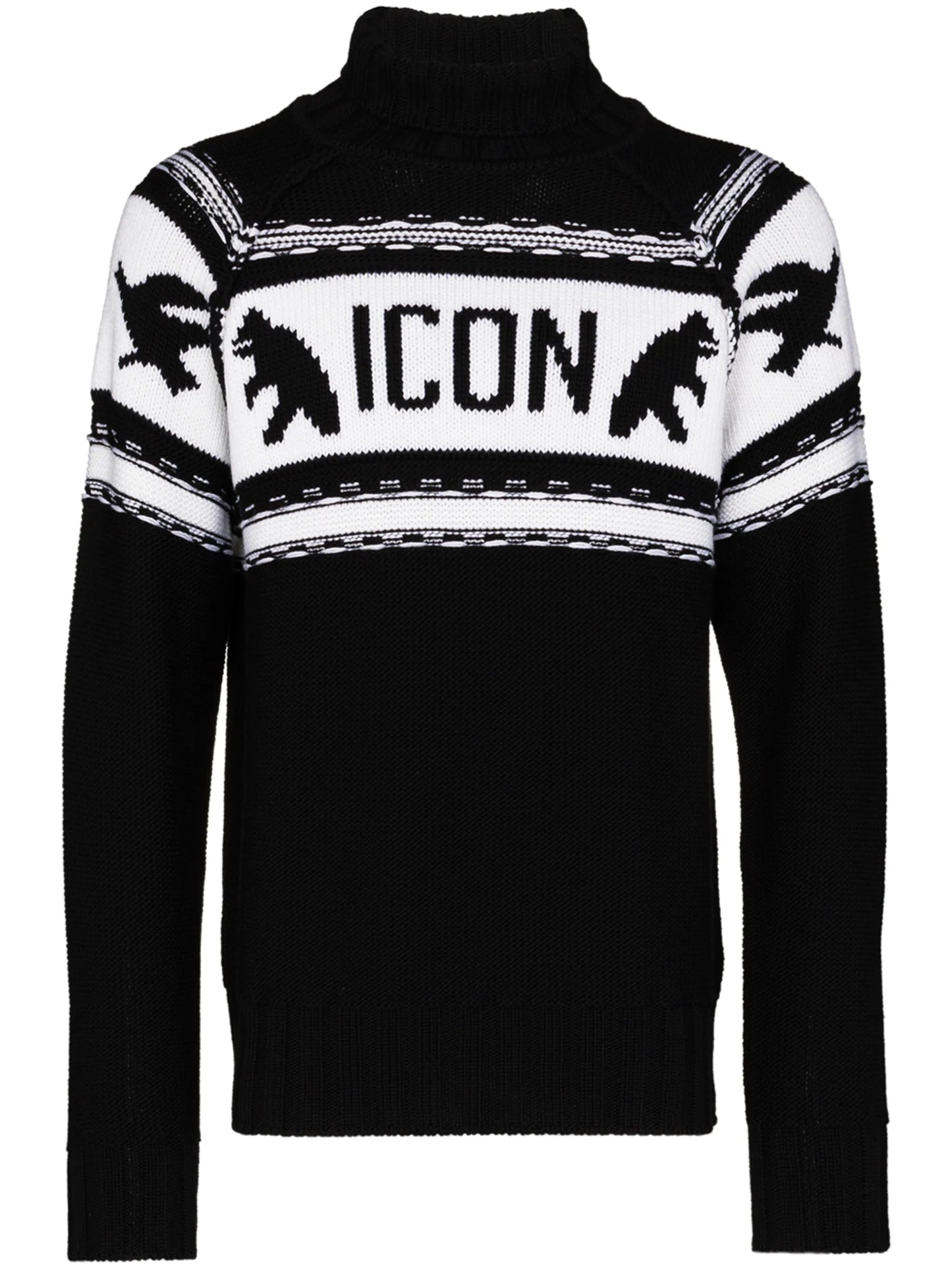 Icon roll neck jumper