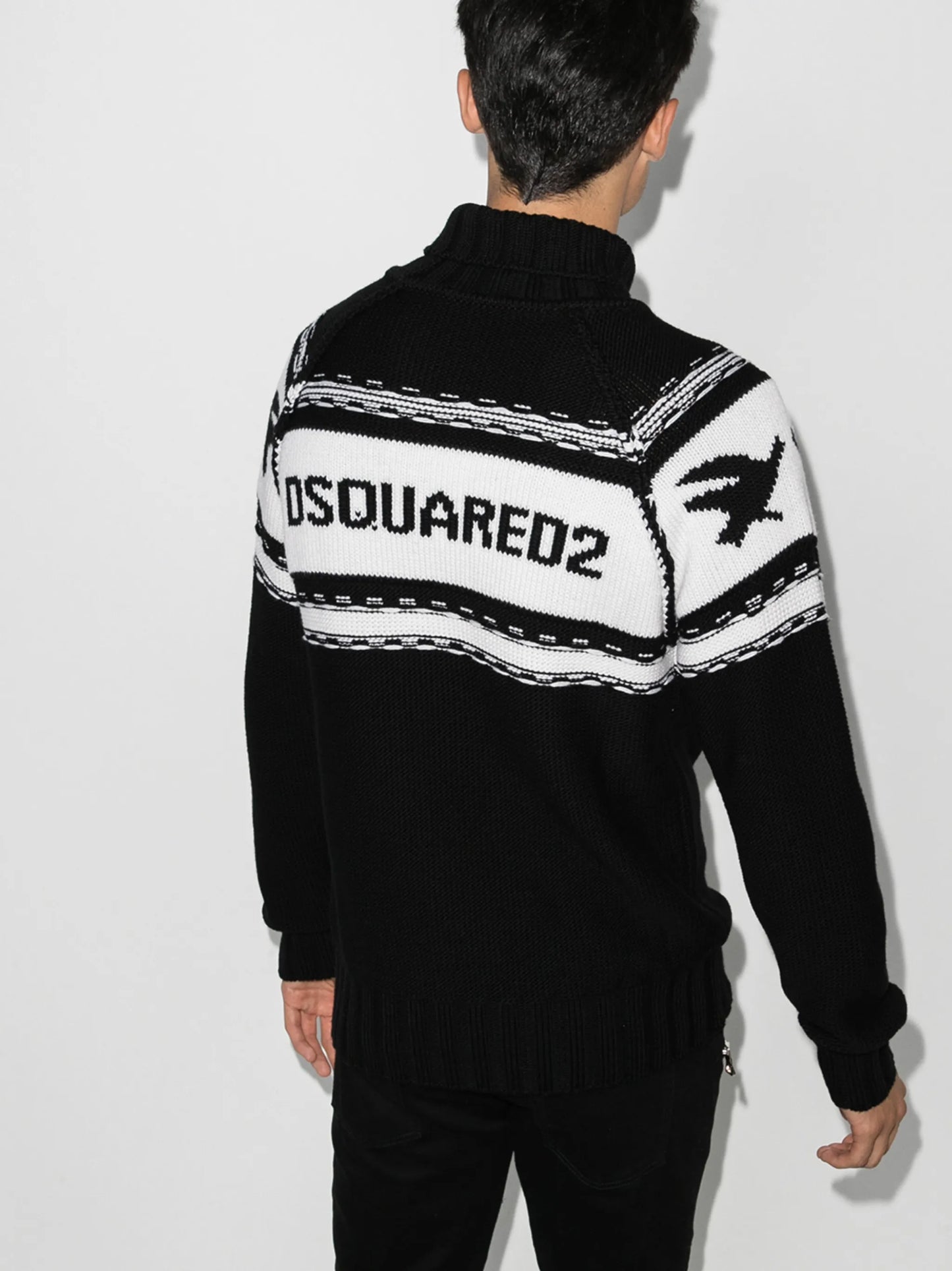 Icon roll neck jumper