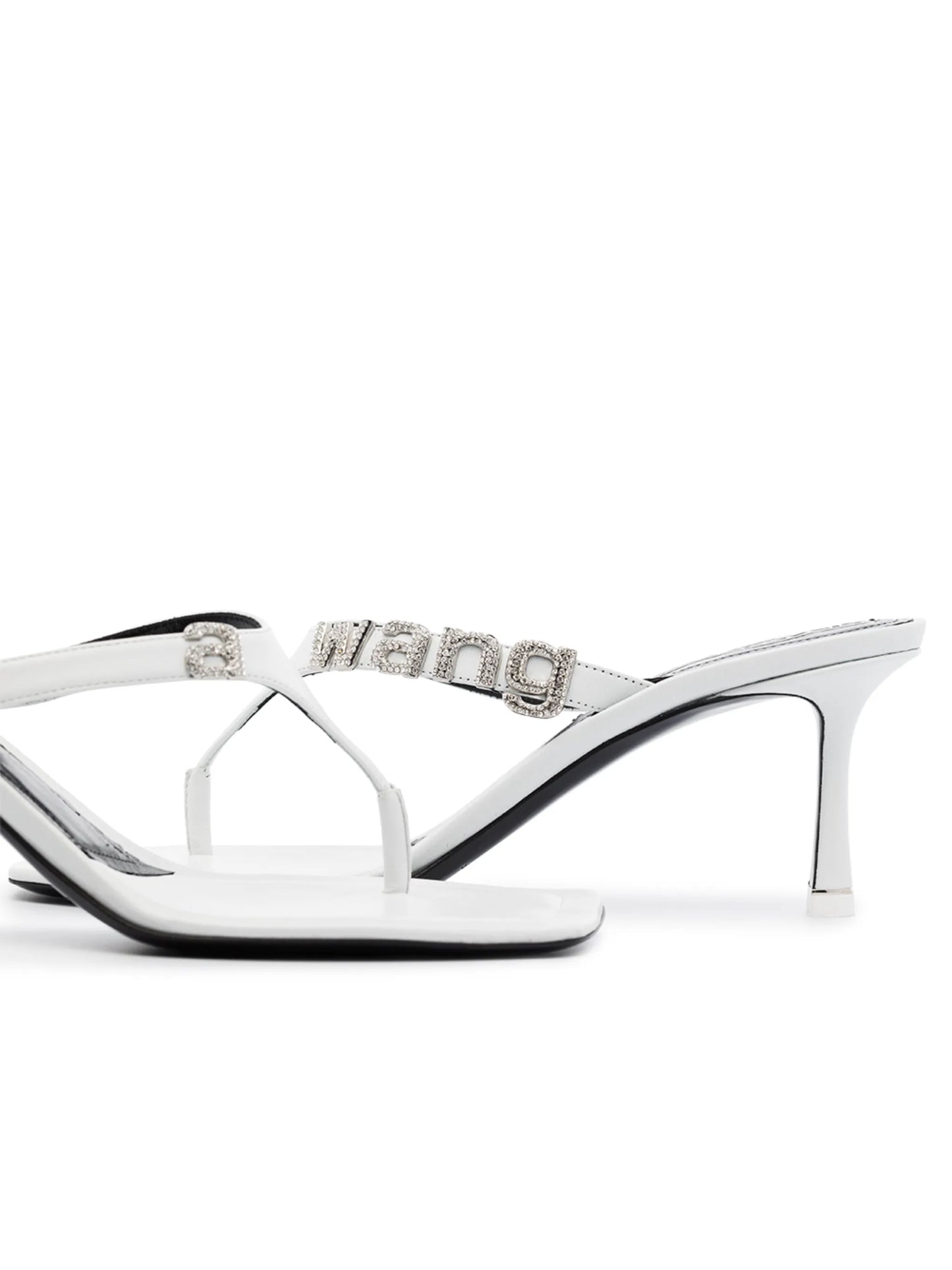 Ivy 65 crystal logo sandals