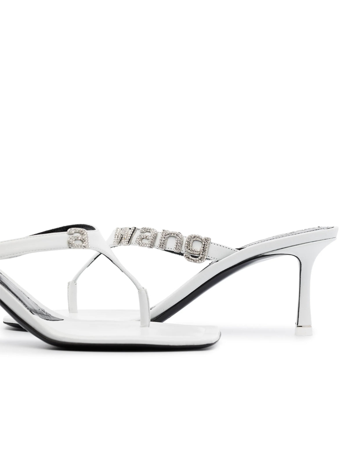 Ivy 65 crystal logo sandals