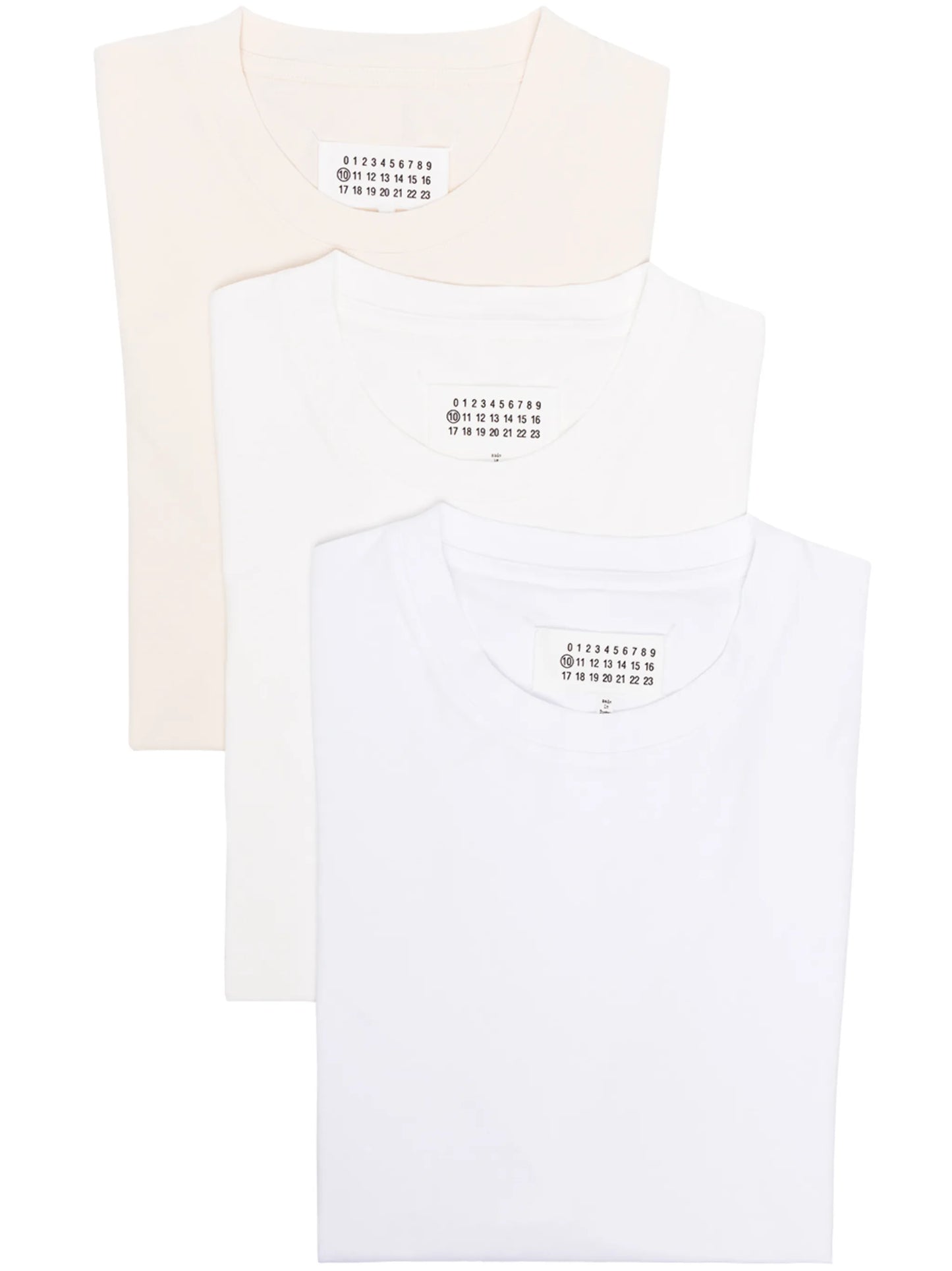 three-pack cotton T-shirts