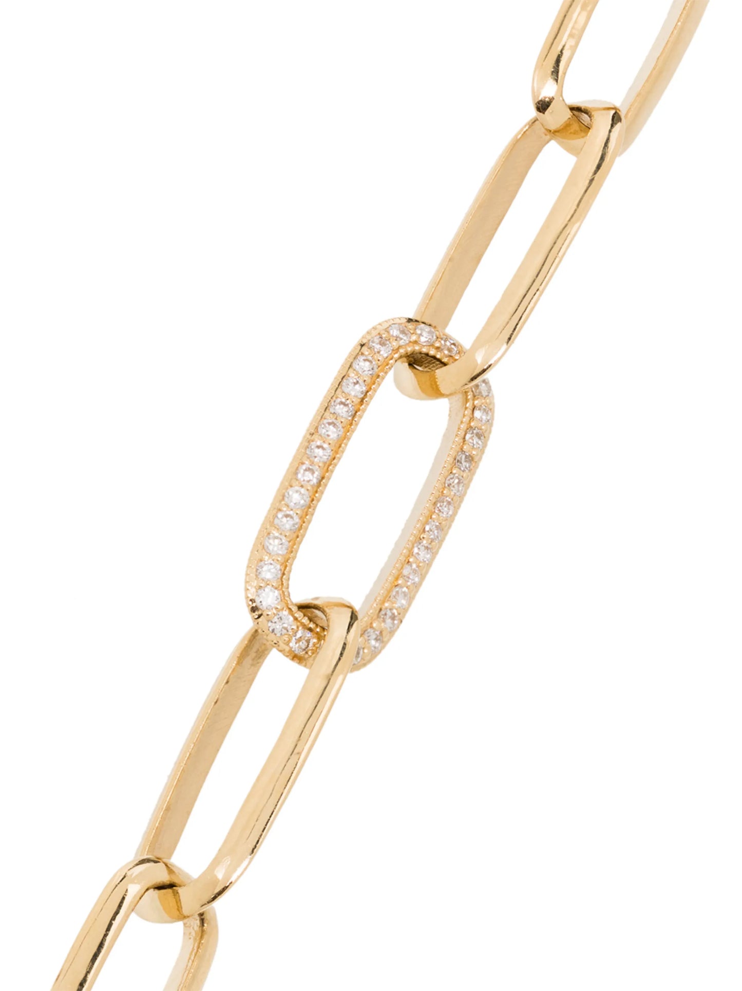 18kt Knife Edge diamond necklace