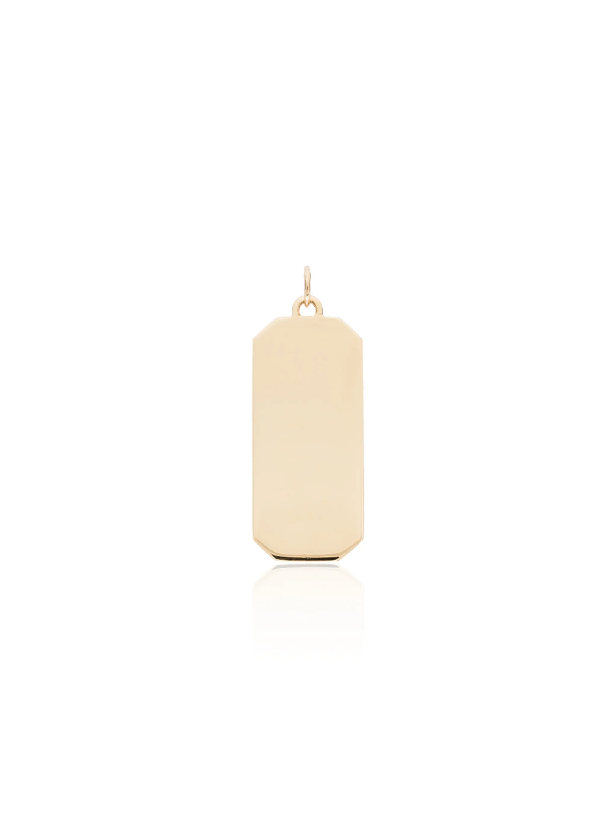 XL name tag charm