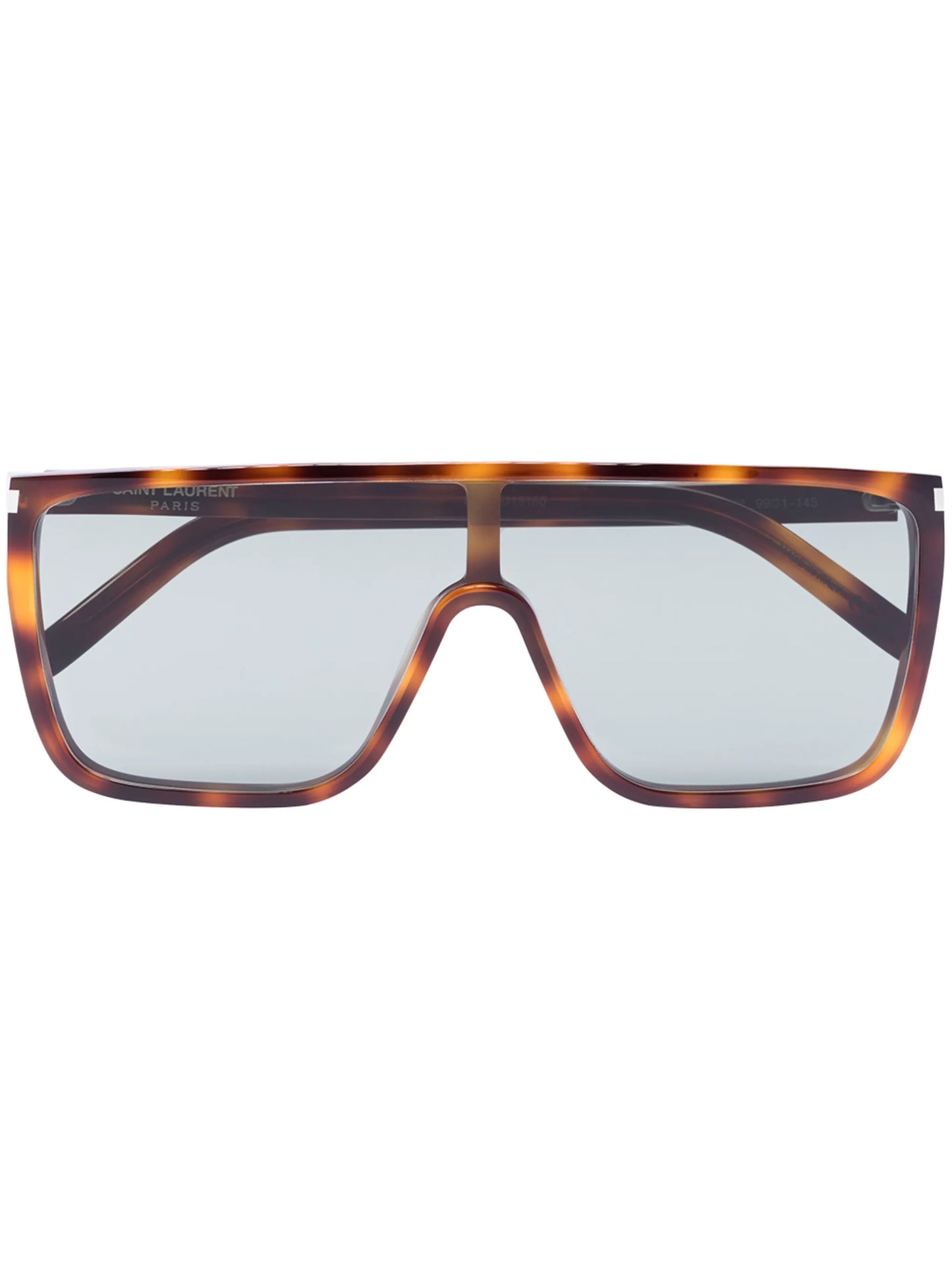 Mask tortoiseshell-effect sunglasses
