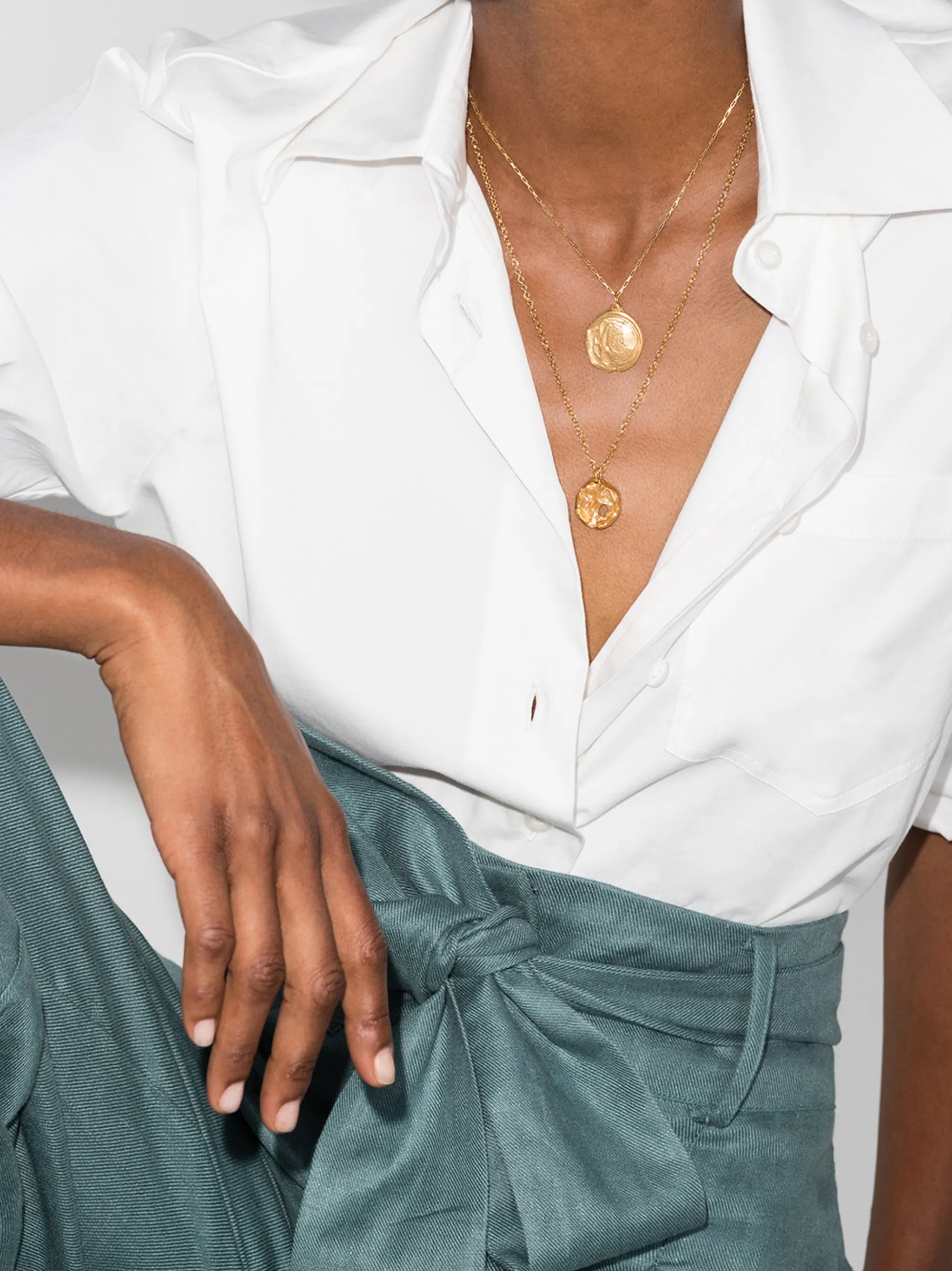The Nebulous Whirlpool necklace