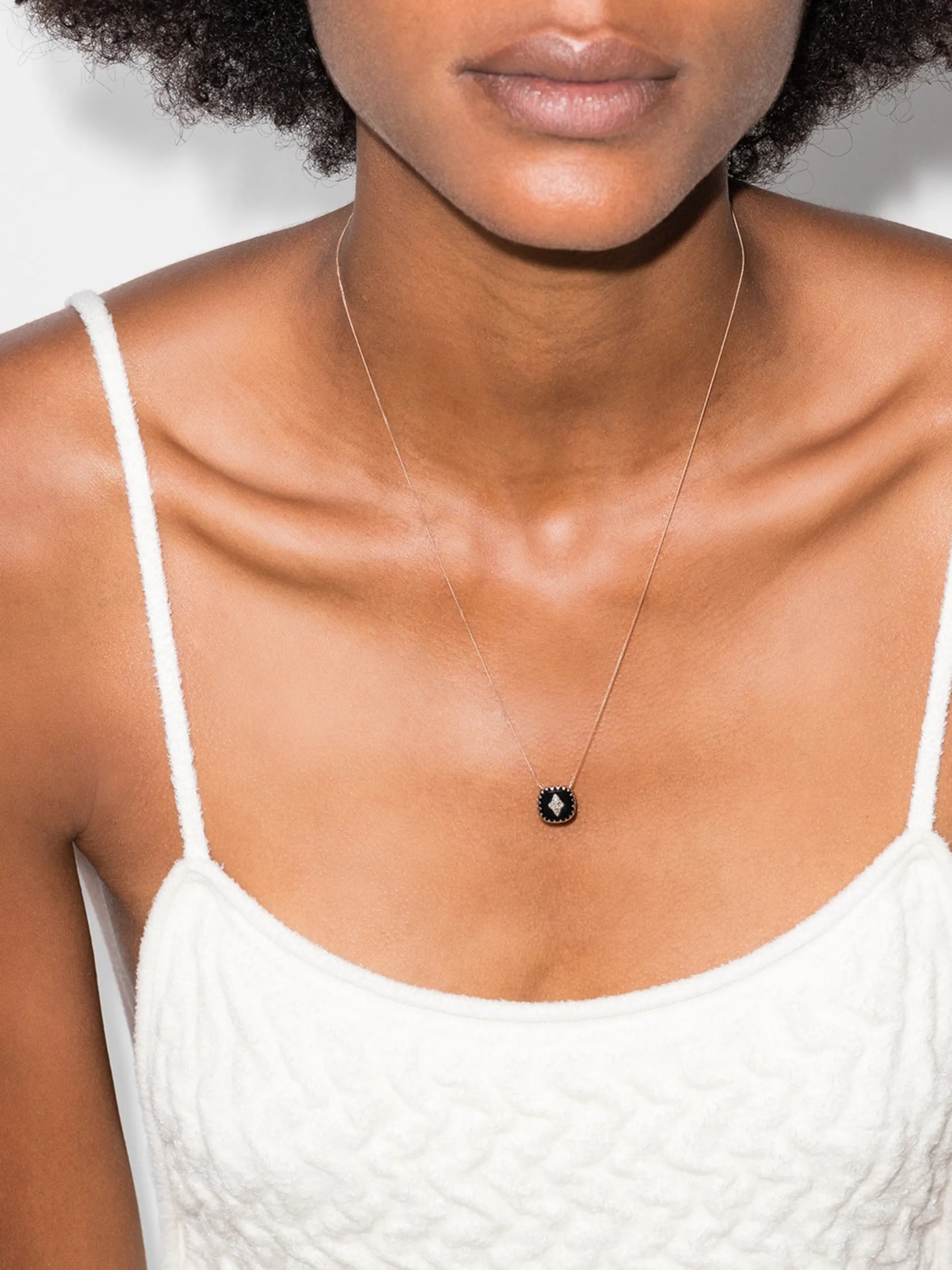 9kt rose gold Pierrot No. 2 necklace