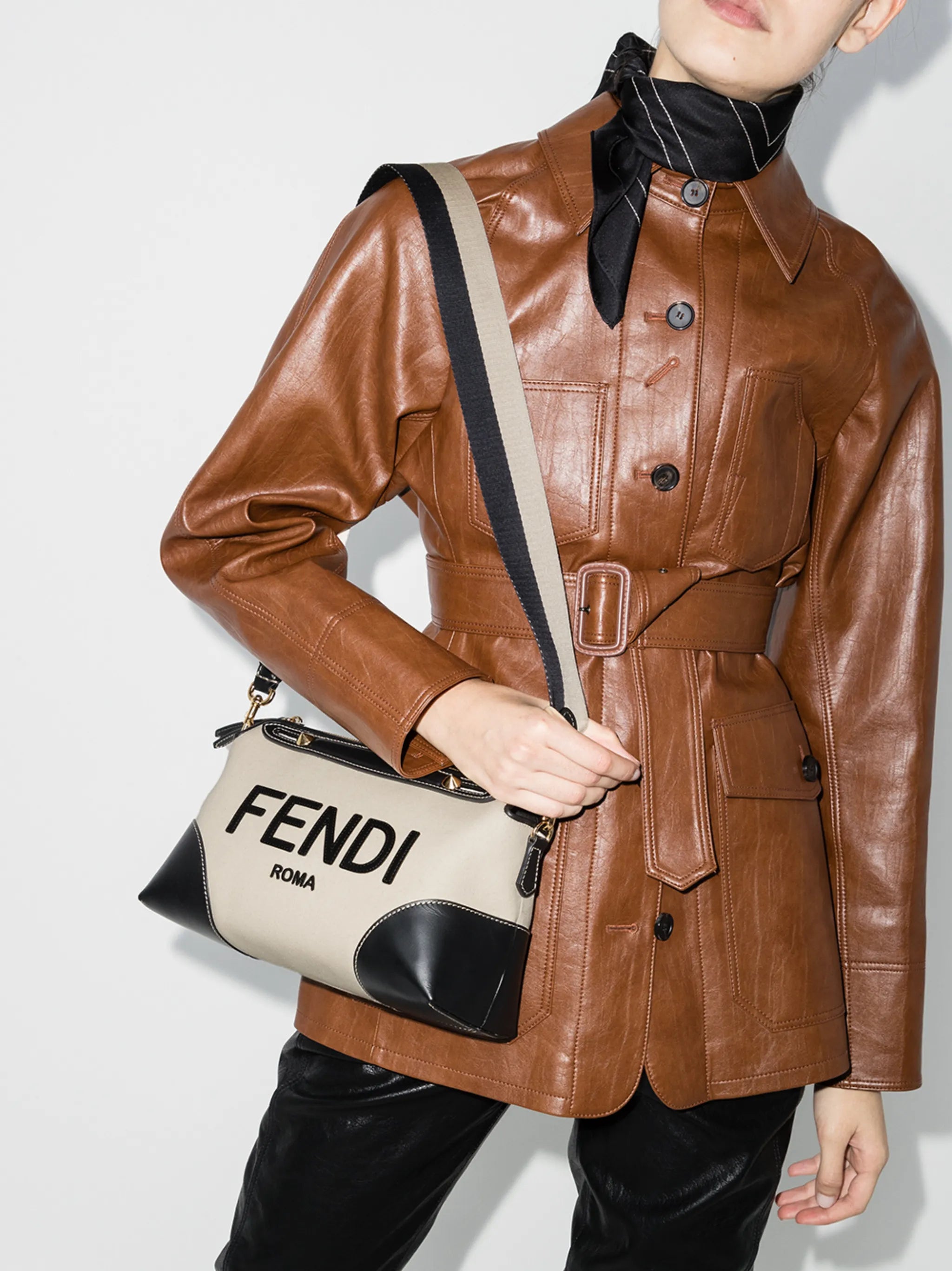 By The Way logo-print cross-body bag