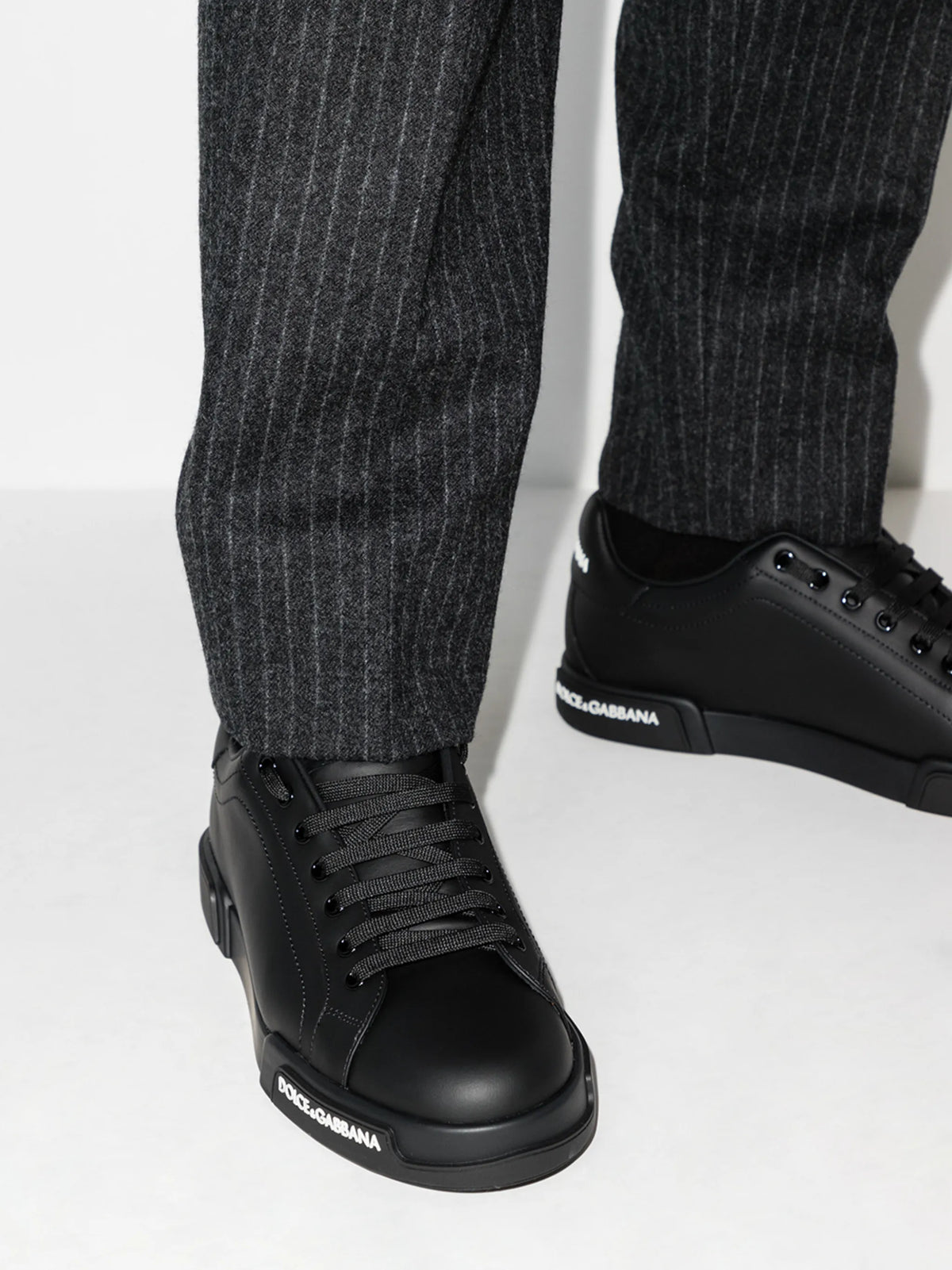 Portofino logo-detail sneakers