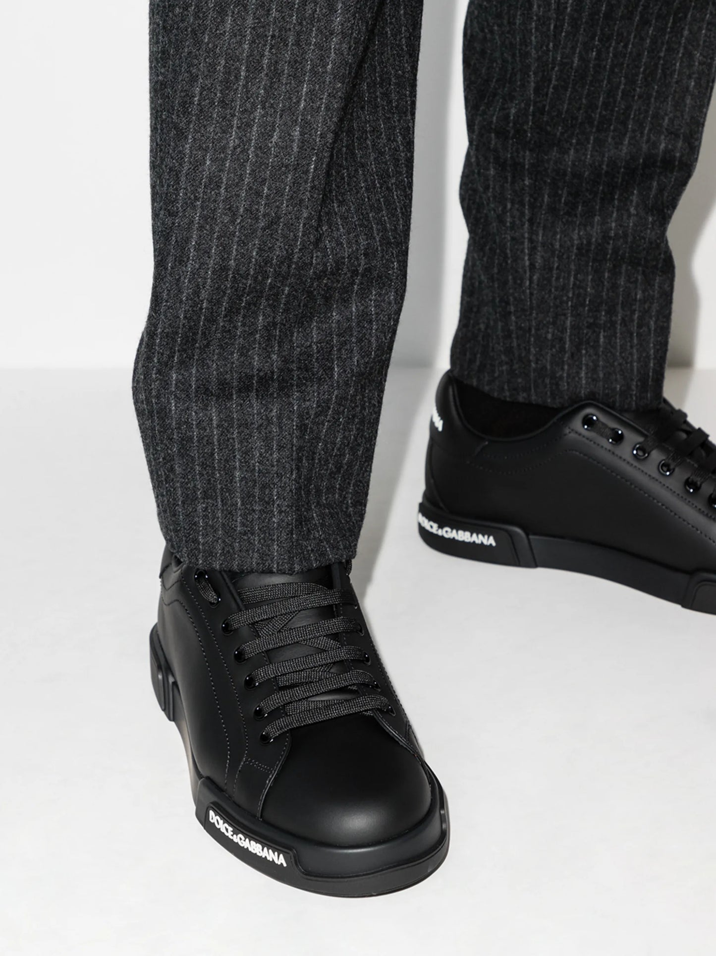 Portofino logo-detail sneakers