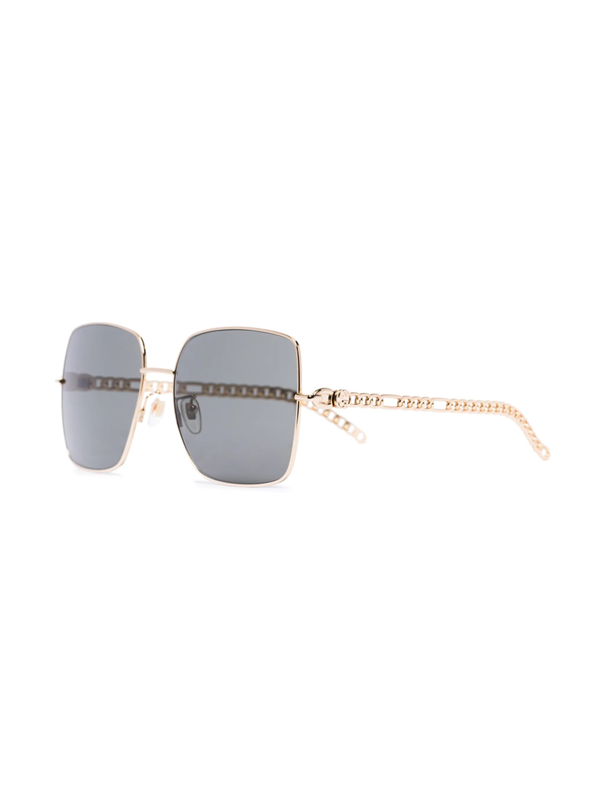 Interlocking G chain oversized sunglasses