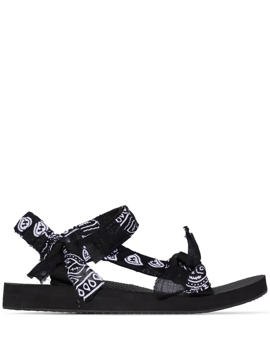 Trekky bandana-print sandals