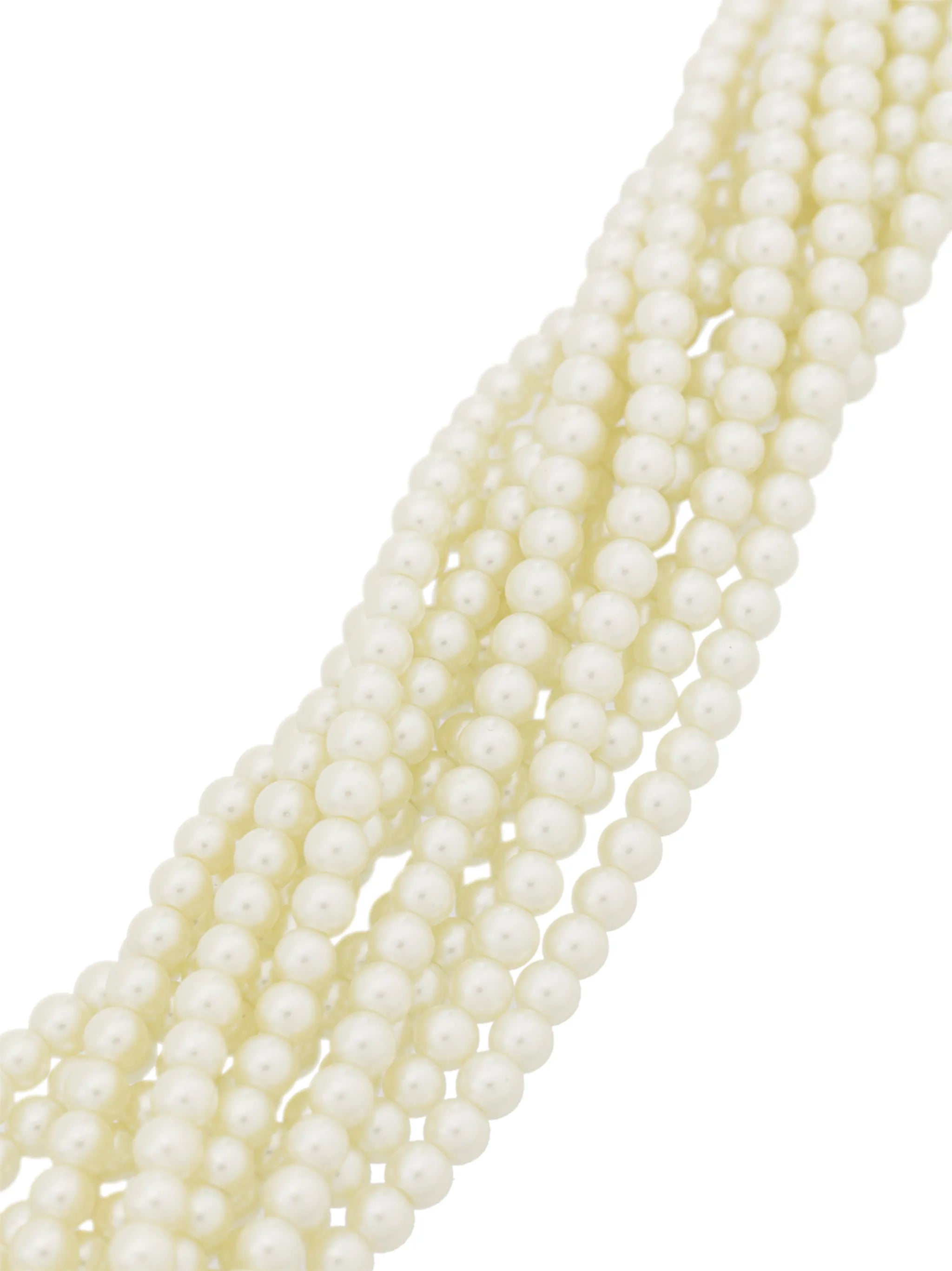 multi strand pearl choker necklace