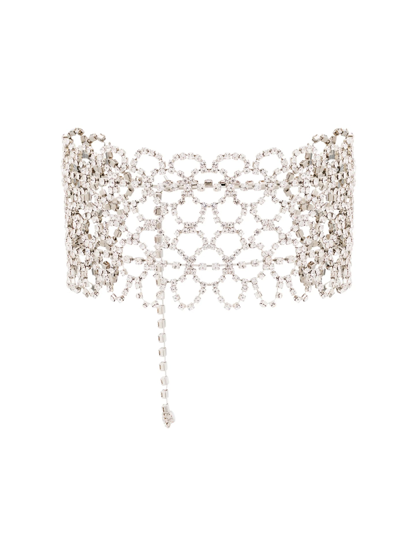 crystal-embellished choker