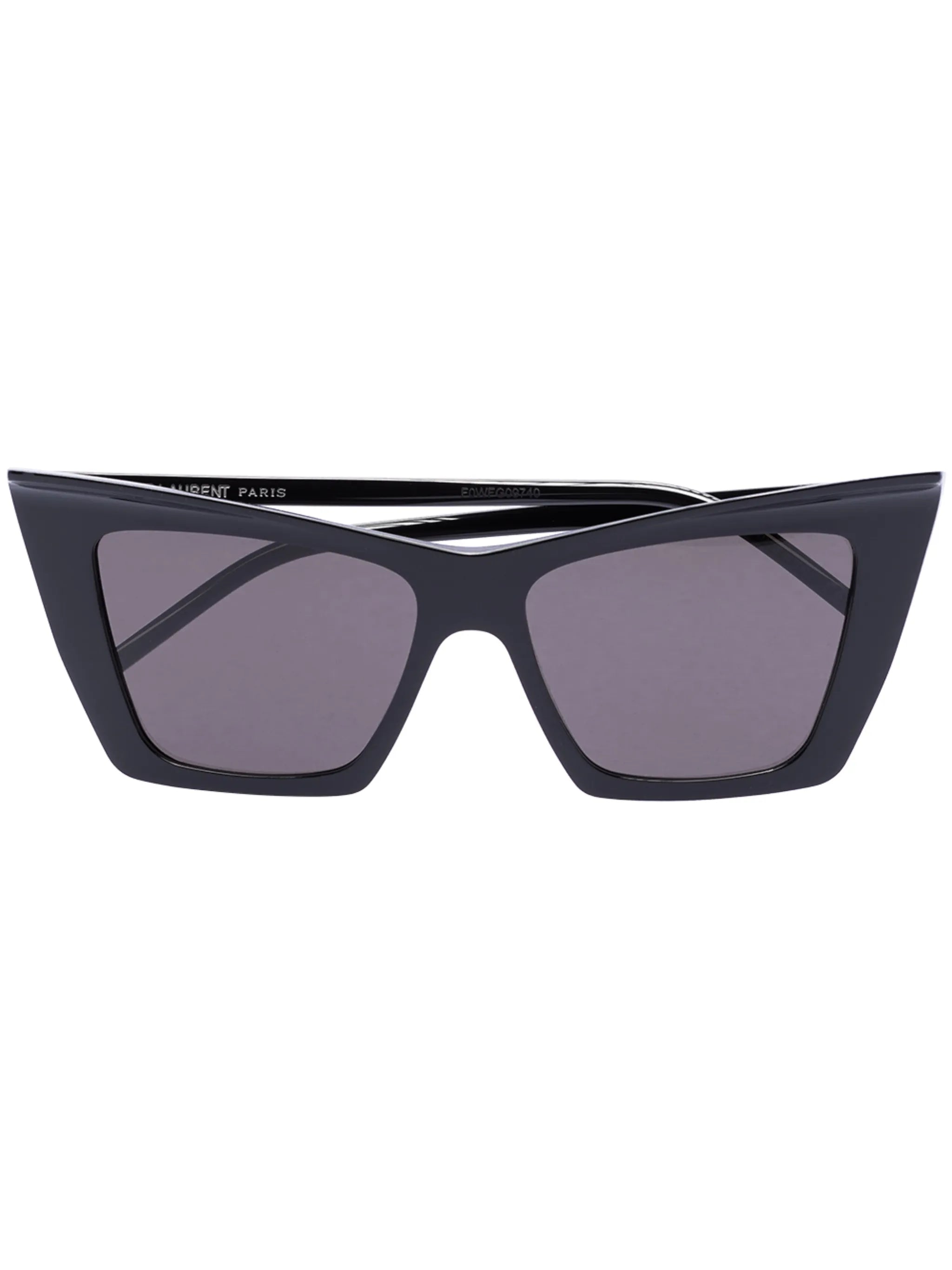 sharp cat eye sunglasses