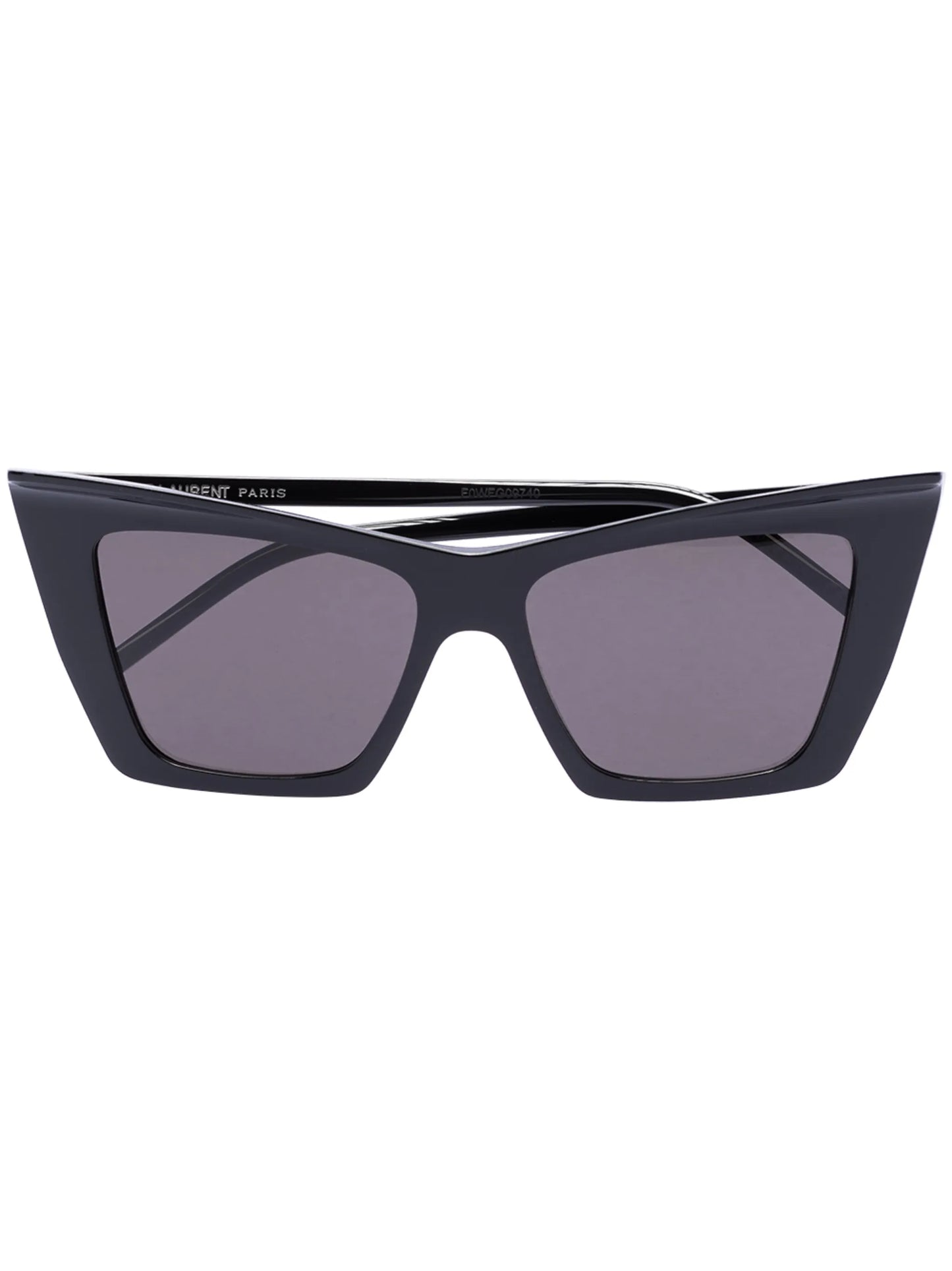sharp cat eye sunglasses