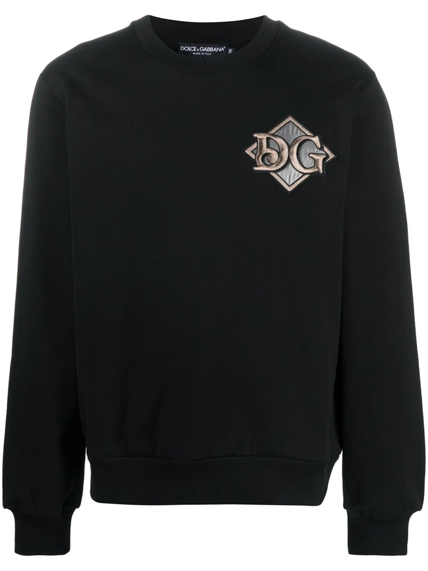 logo patch sweatshirt