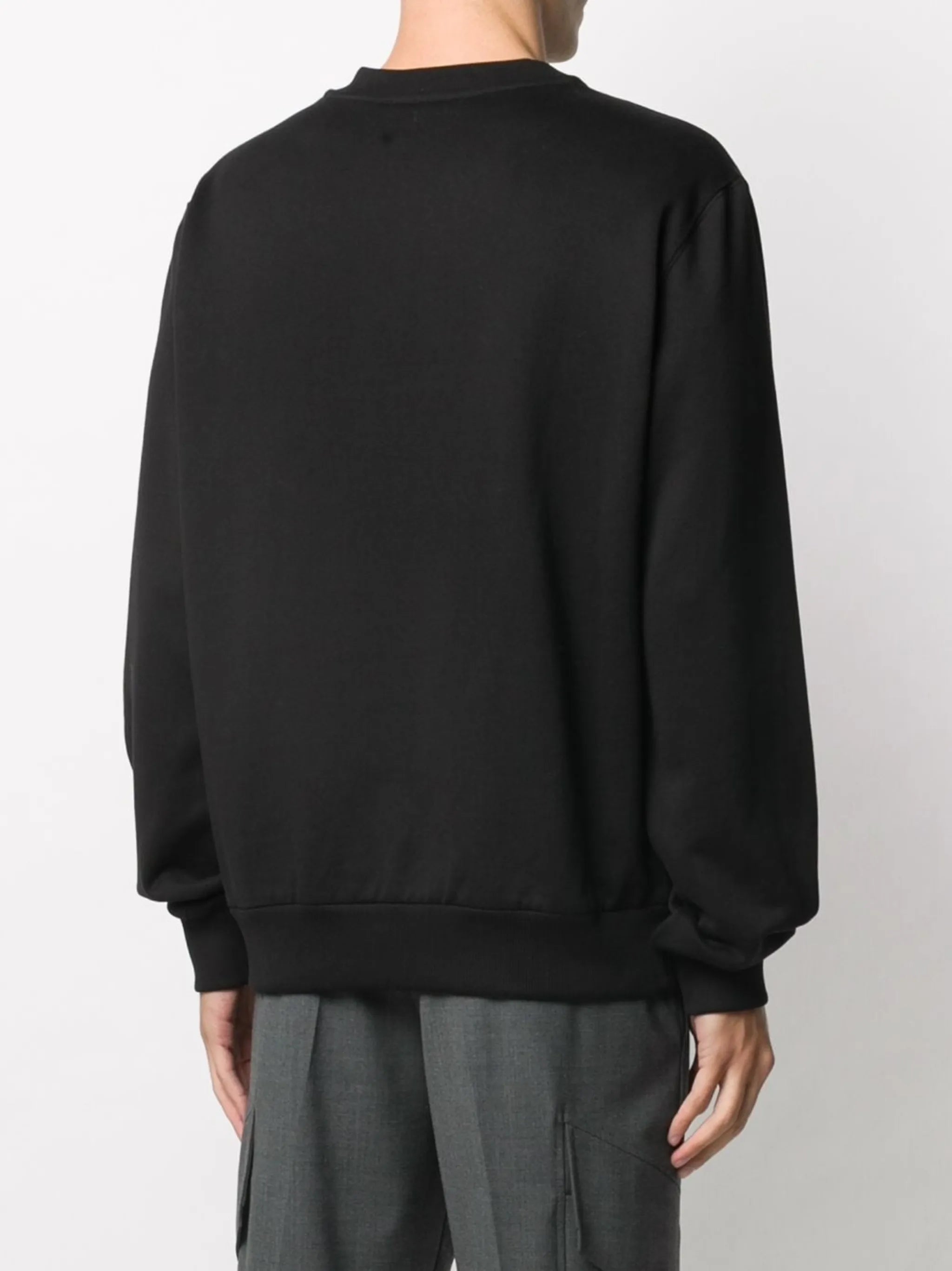 logo patch sweatshirt