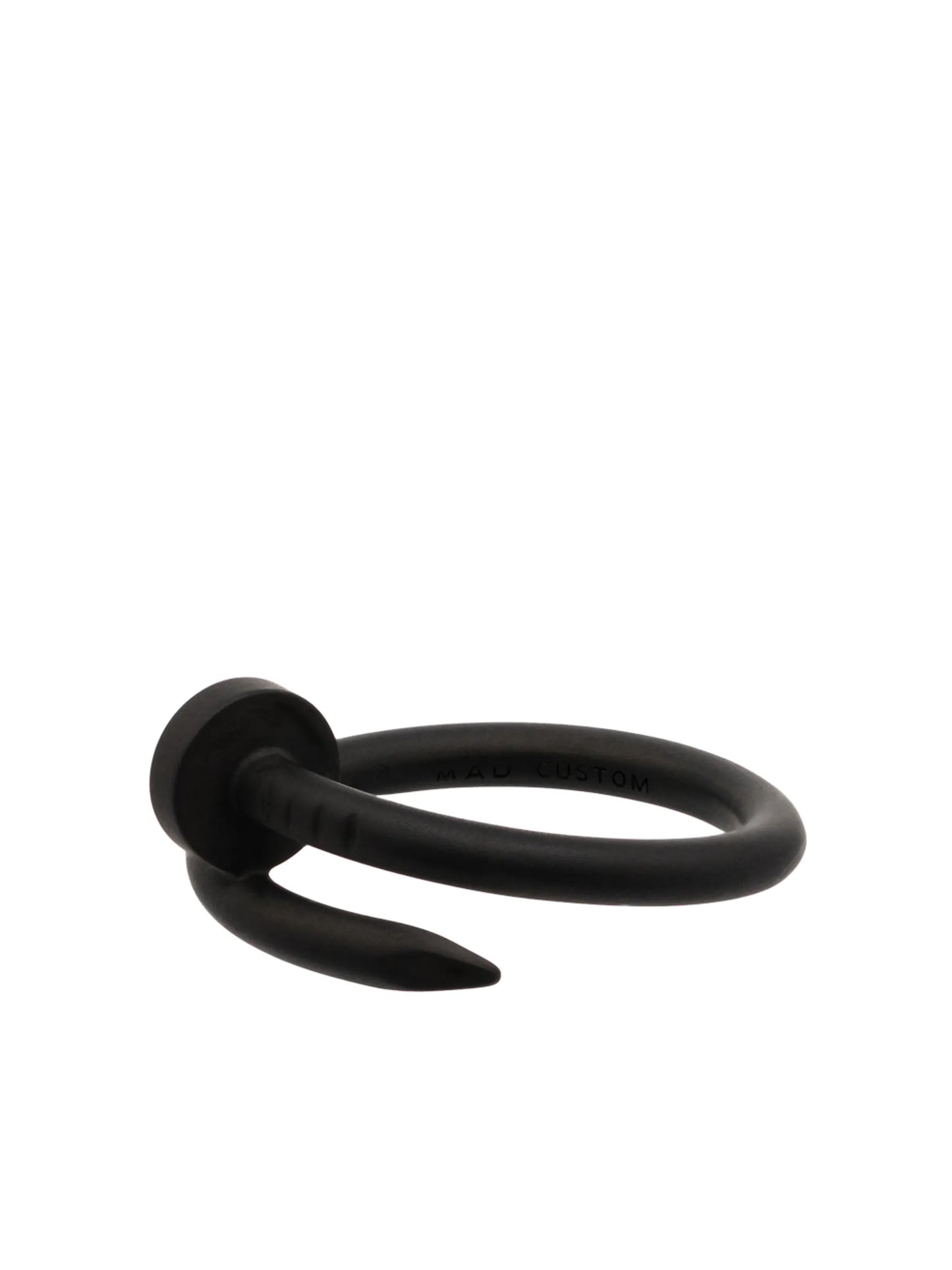 customised pre-owned 18kt white gold Cartier Juste un Clou ring