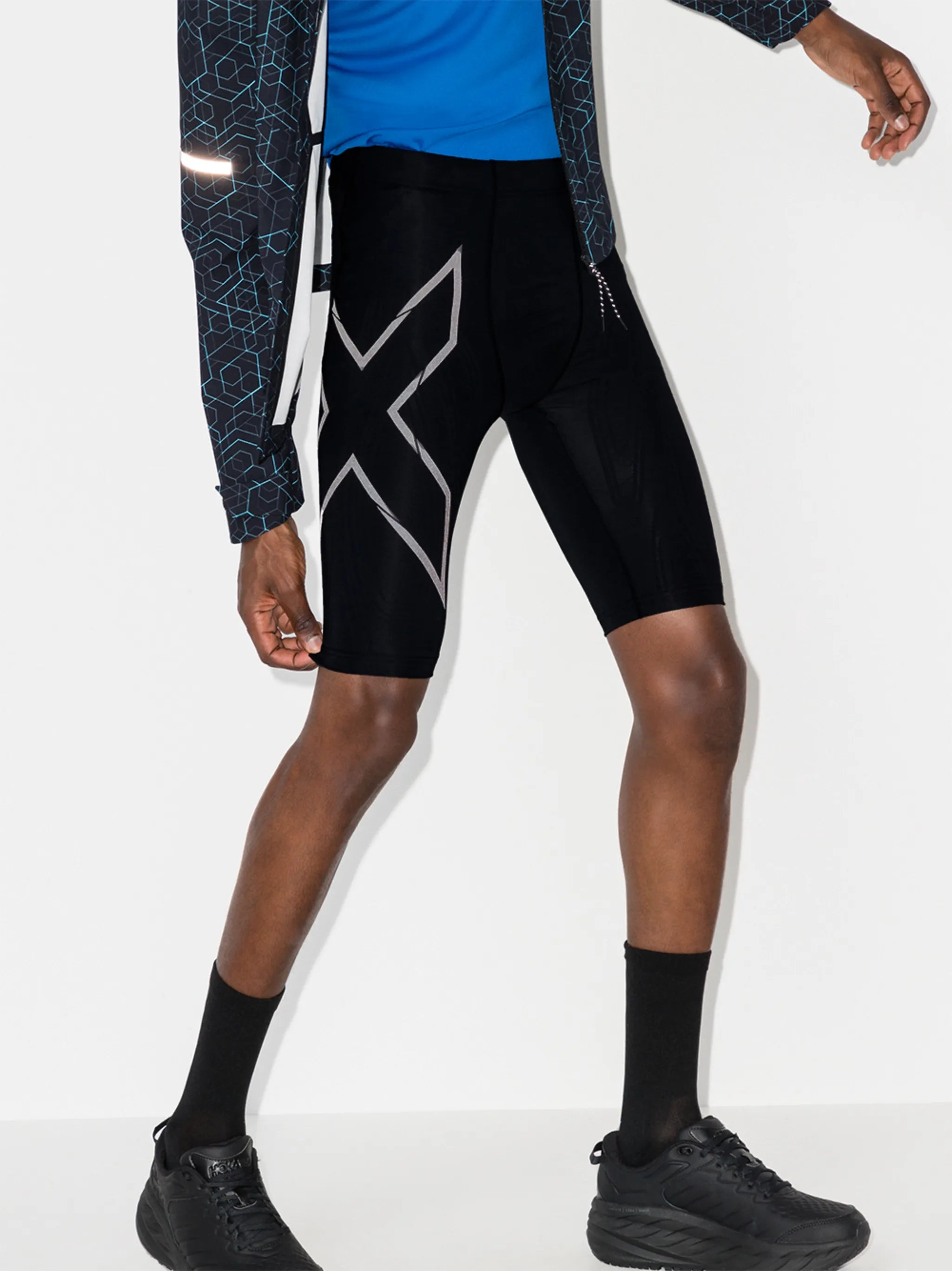 running compression shorts
