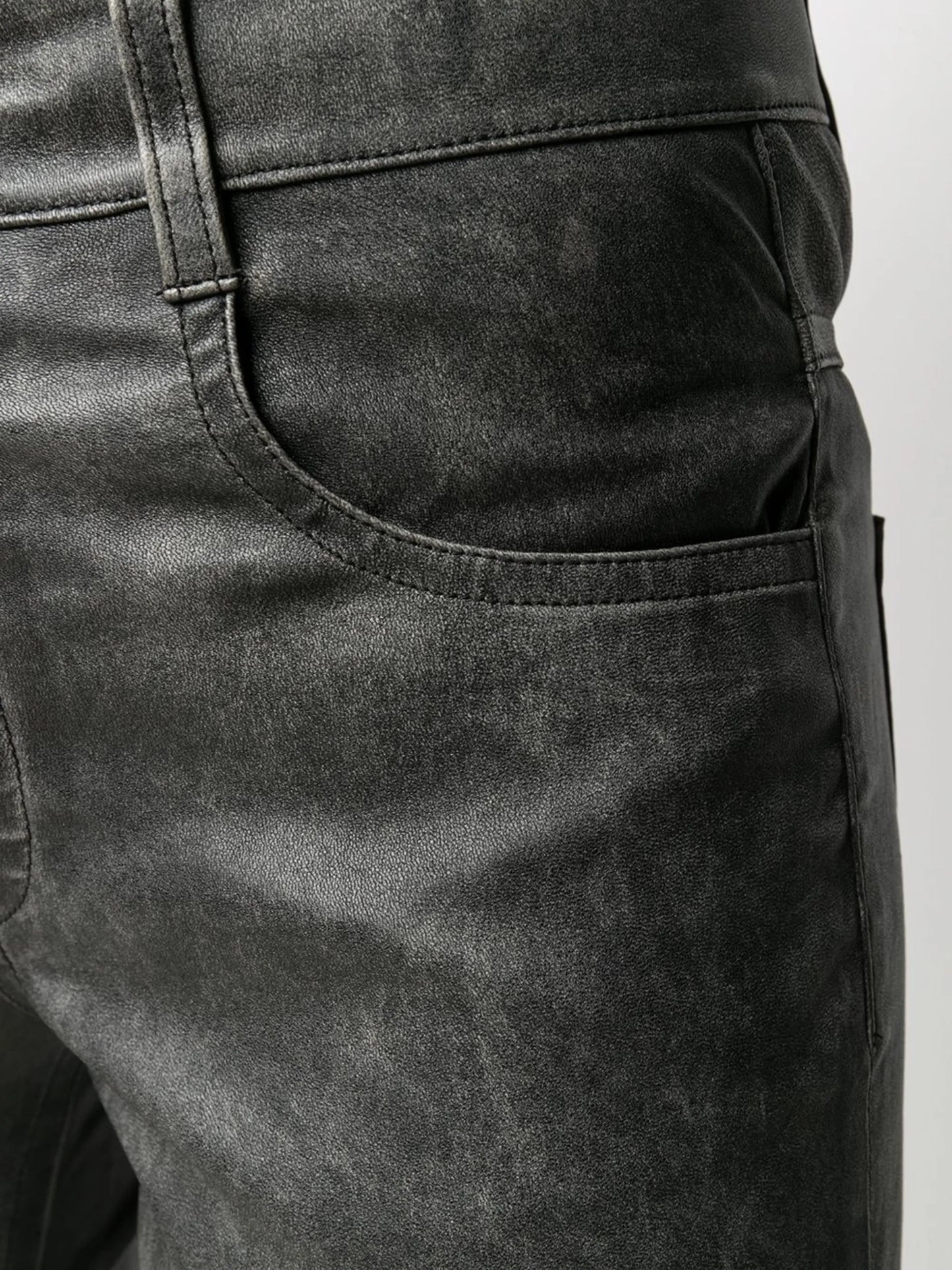 Taro faded skinny trousers