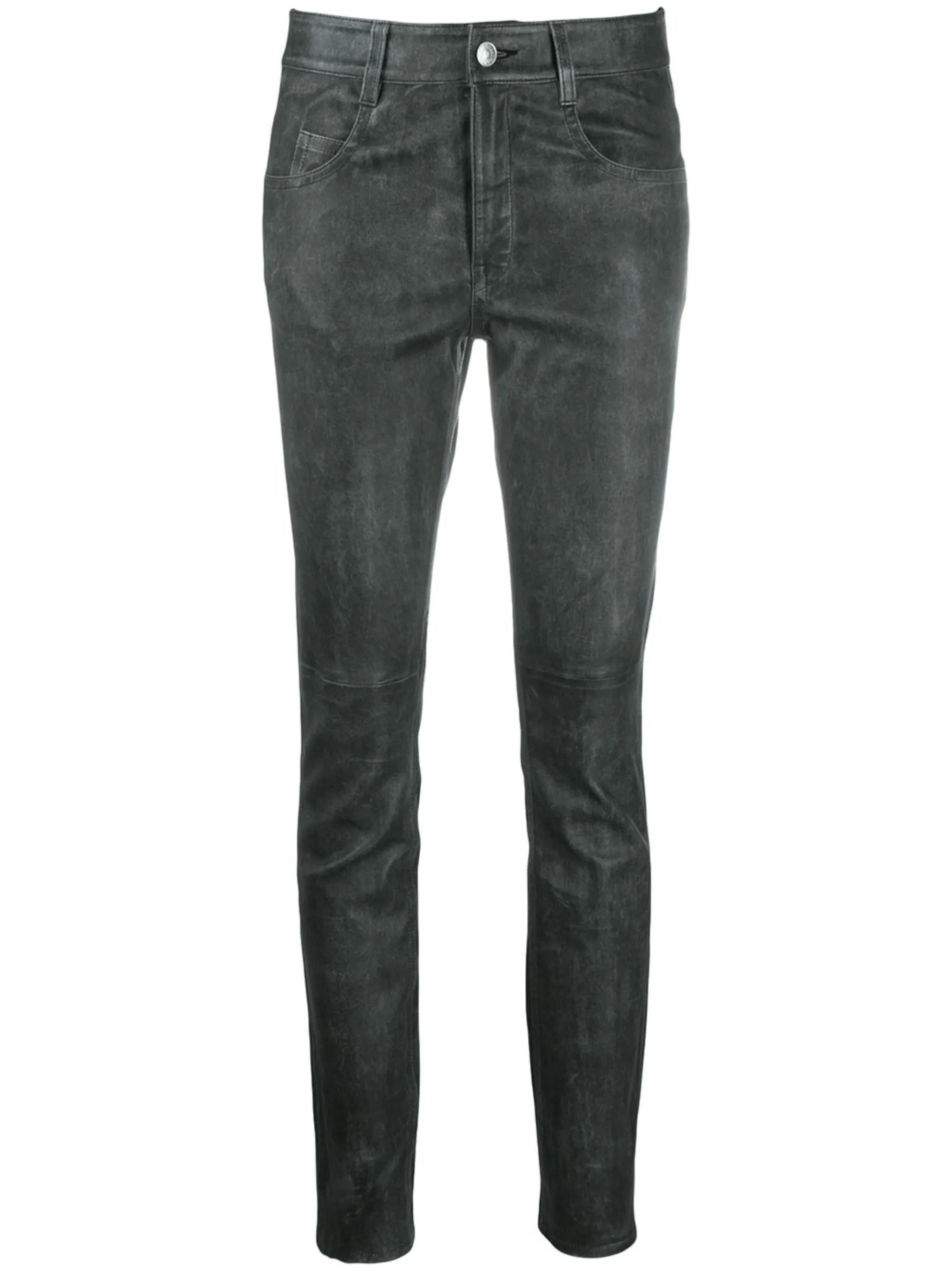 Taro faded skinny trousers