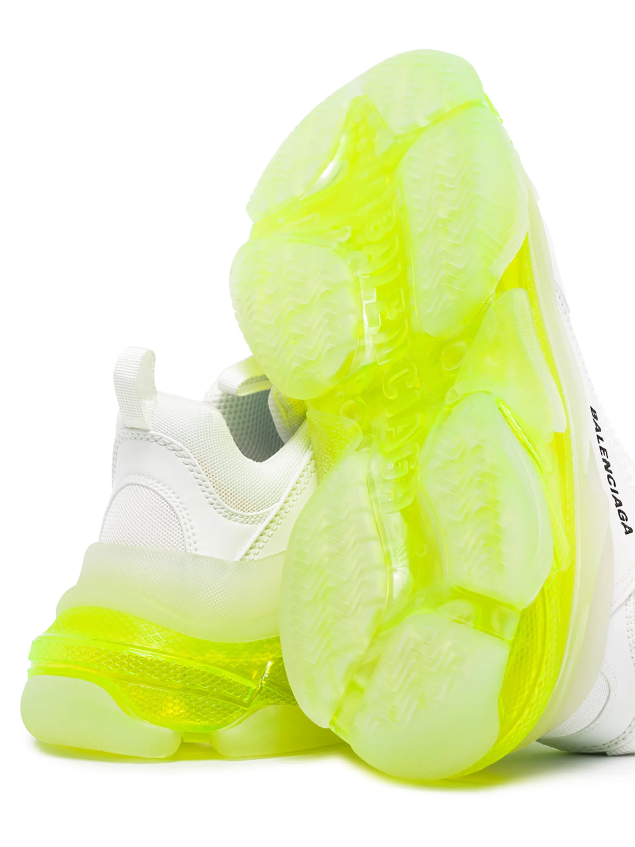Triple S clear-sole sneakers