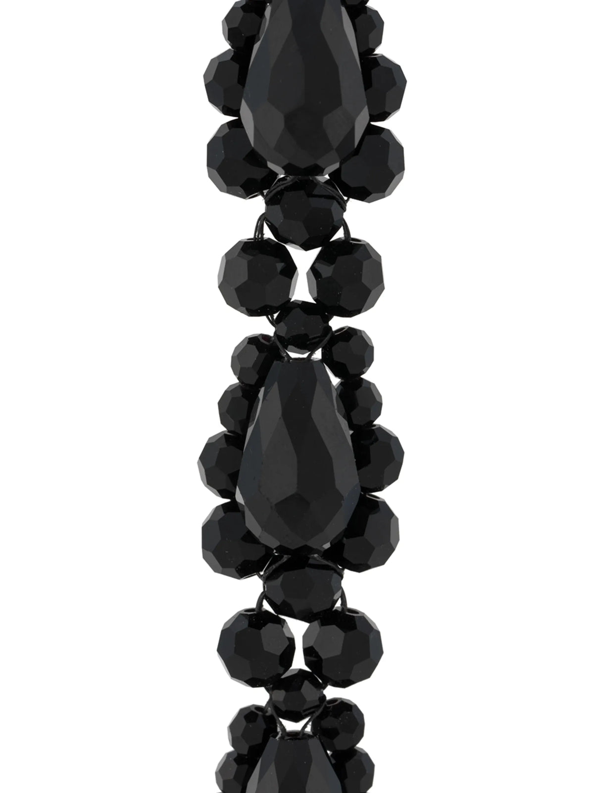 crystal-embellished drop earrings