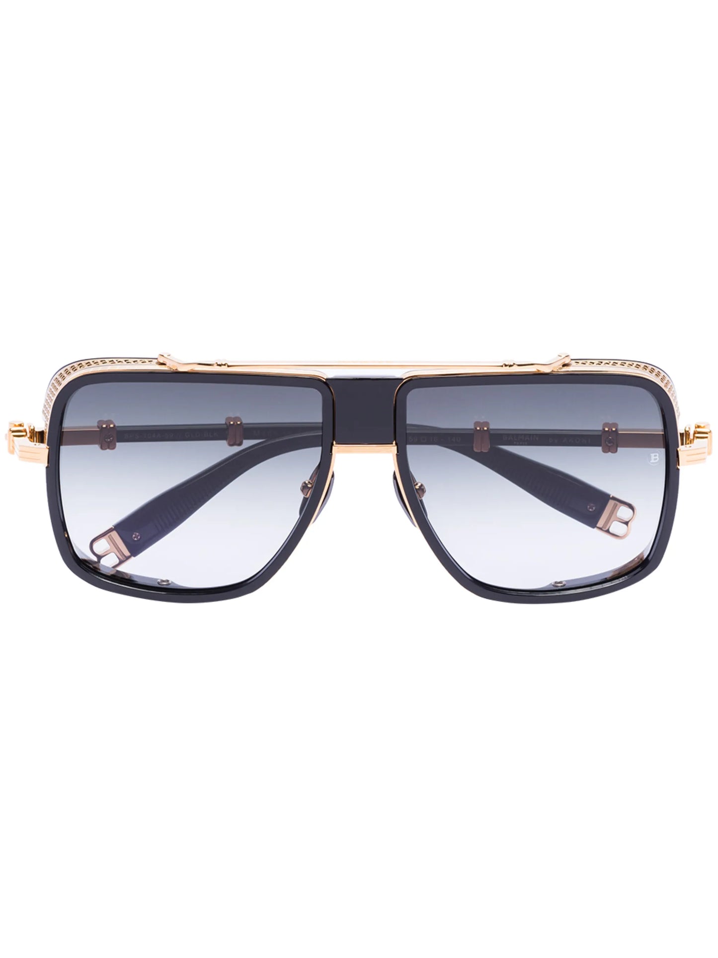pilot-frame tinted sunglasses