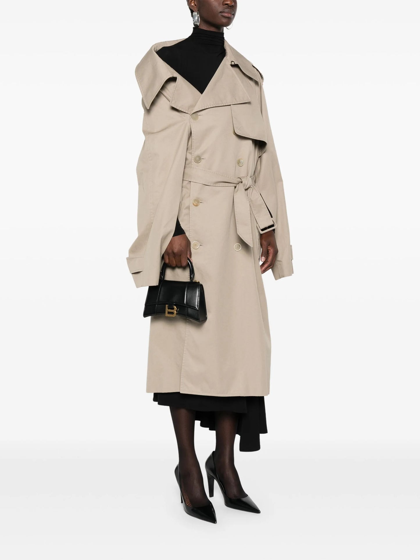 Hourglass XS top-handle bag