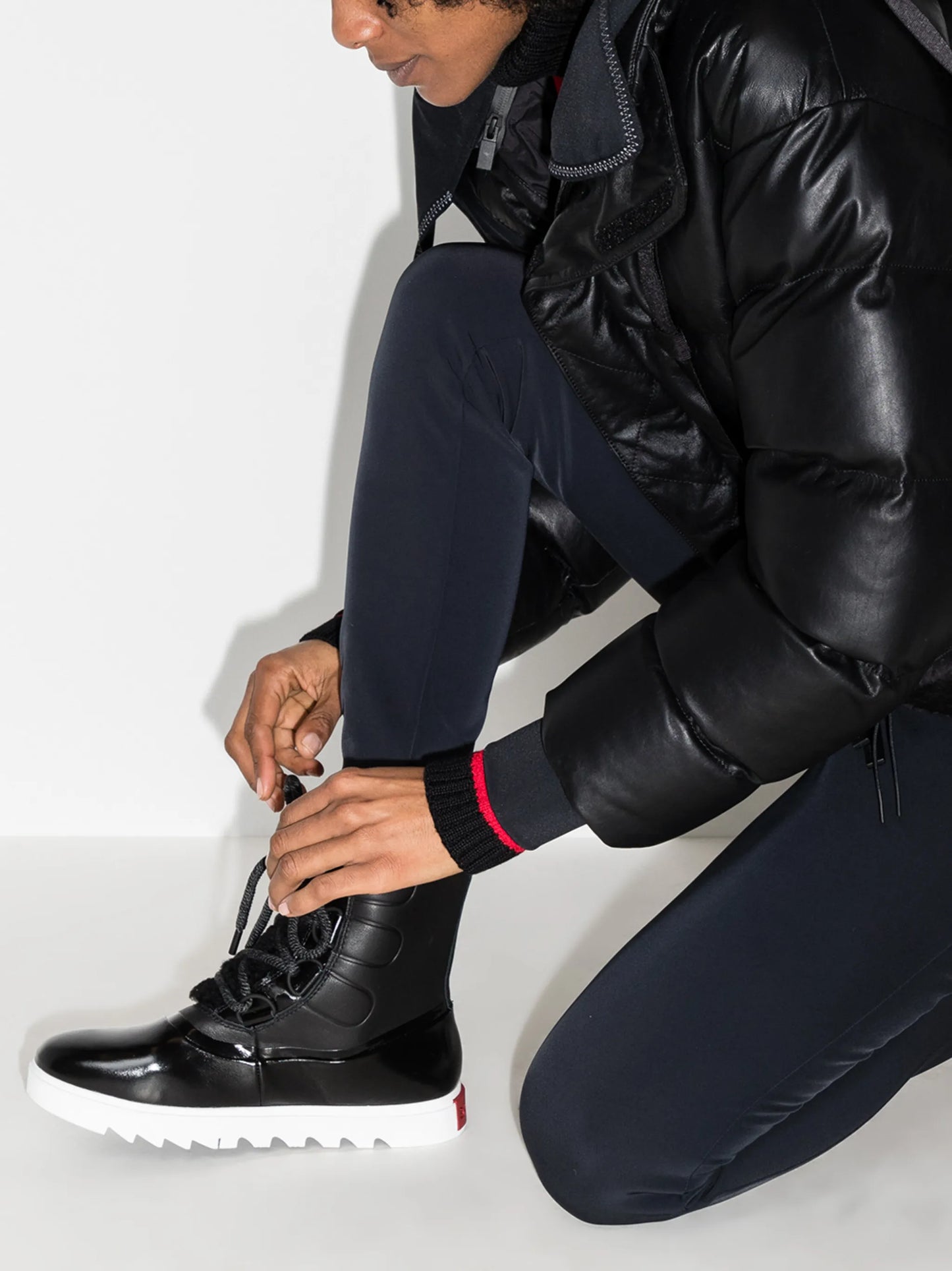 Joan of Arctic leather boots