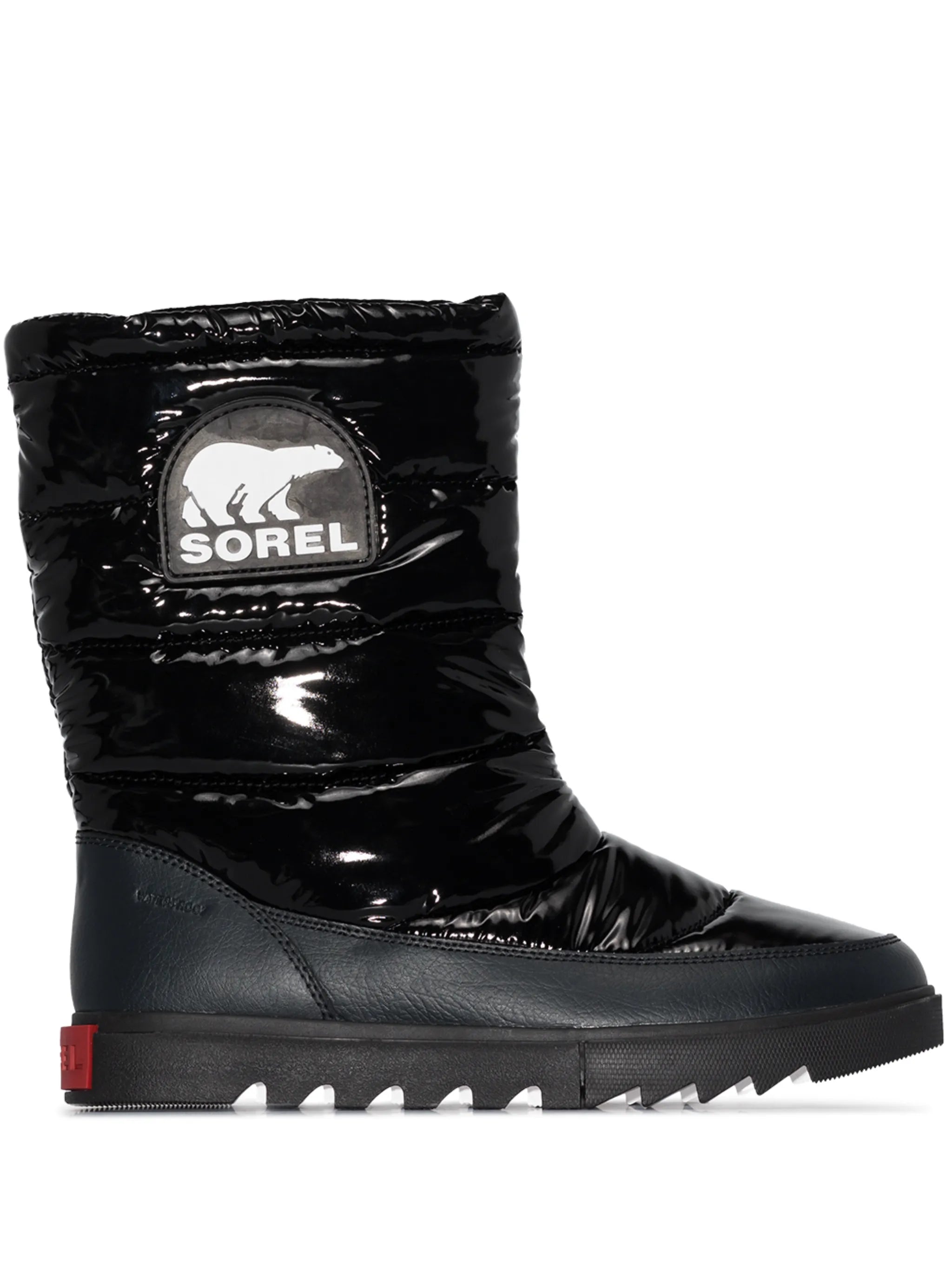 Joan of Arctic puffer boots