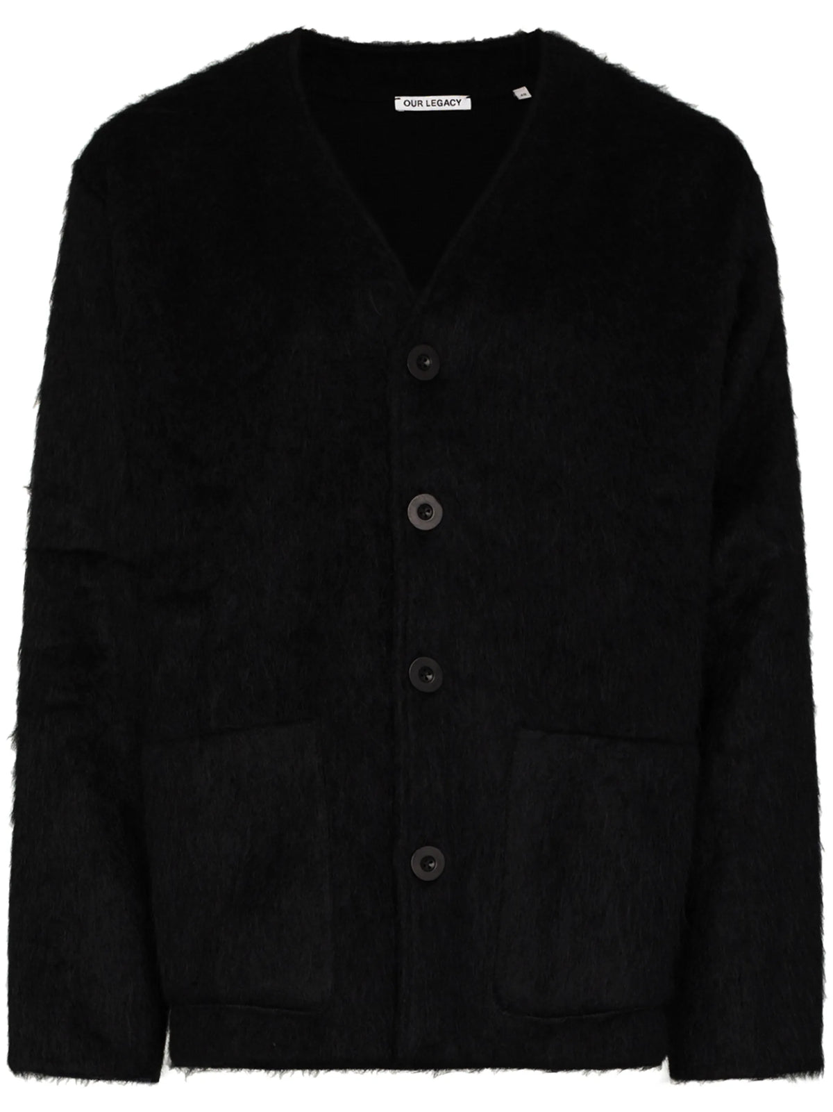 buttoned cardigan