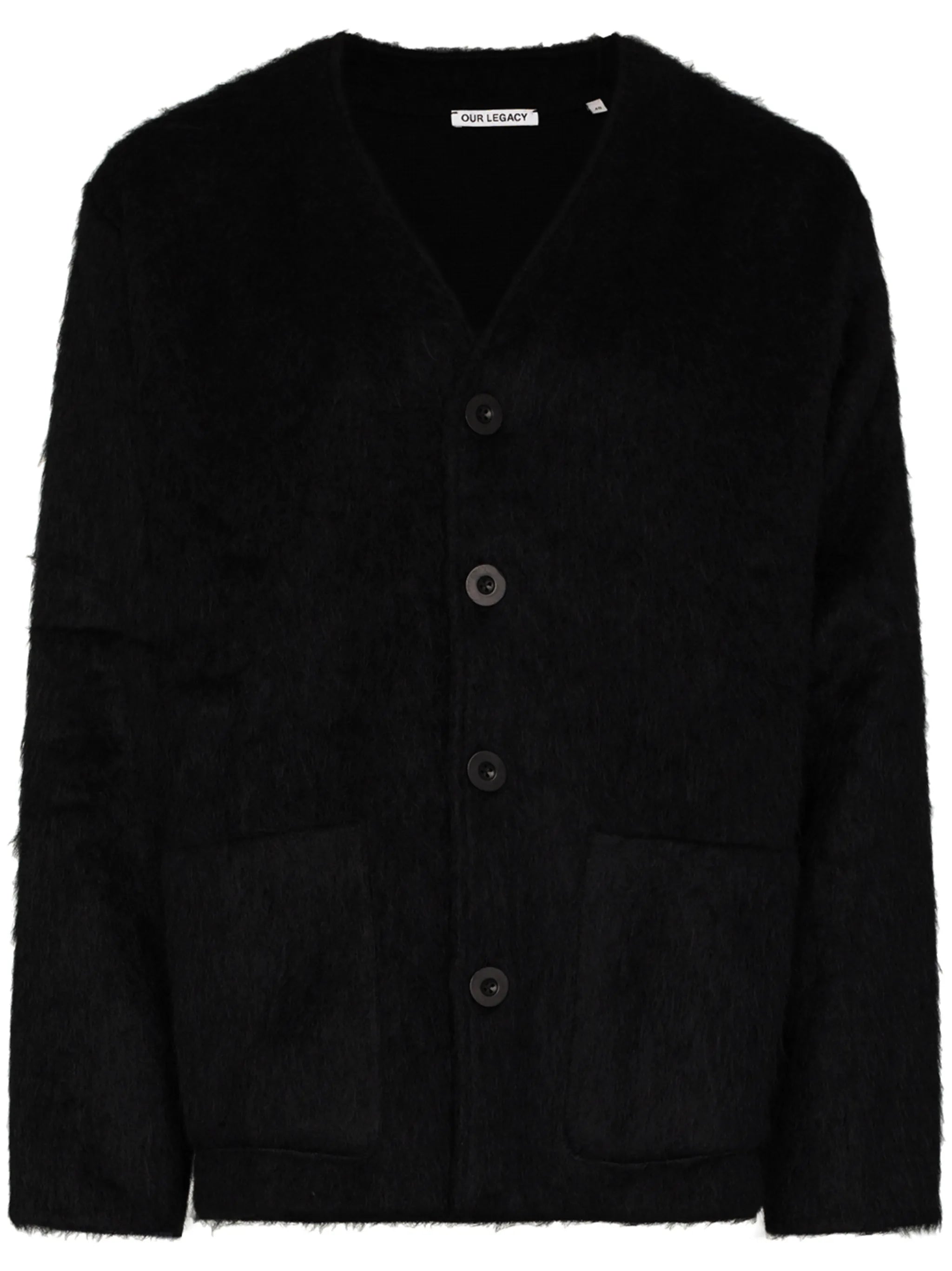 buttoned cardigan